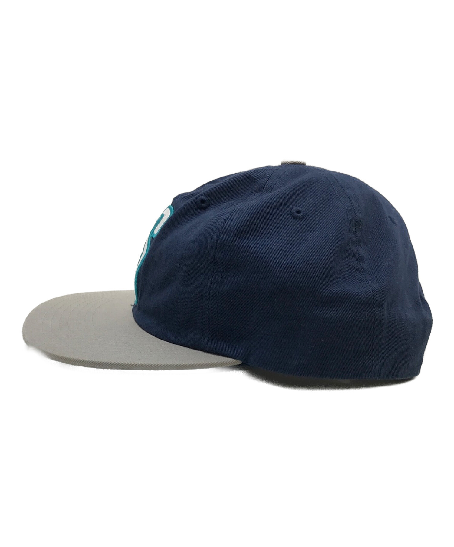 stussy (ステューシー) 2tone vintage cap ネイビー