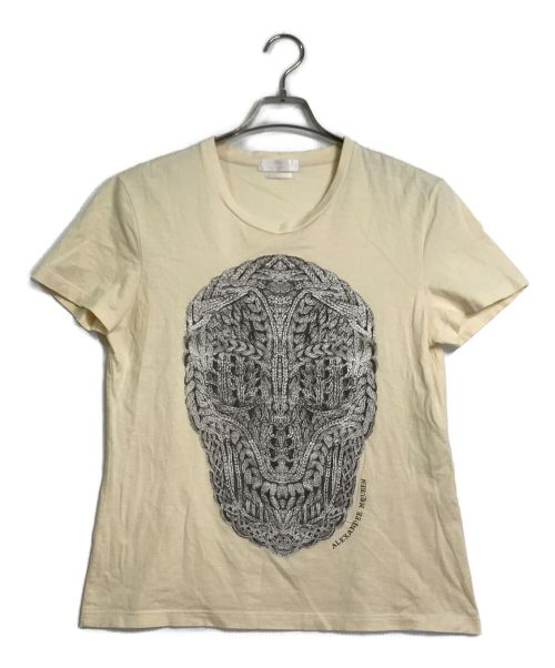 アレキサンダーマックイーン  595649 QOZ59 フラワースカルプリントTシャツ メンズ STシャツ/カットソー(半袖/袖なし)