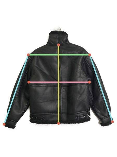 【中古・古着通販】TODAYFUL (トゥデイフル) B-3 Flight Jacket フライトジャケット ムートンジャケット ブラック  サイズ:38｜ブランド・古着通販 トレファク公式【TREFAC FASHION】スマホサイト