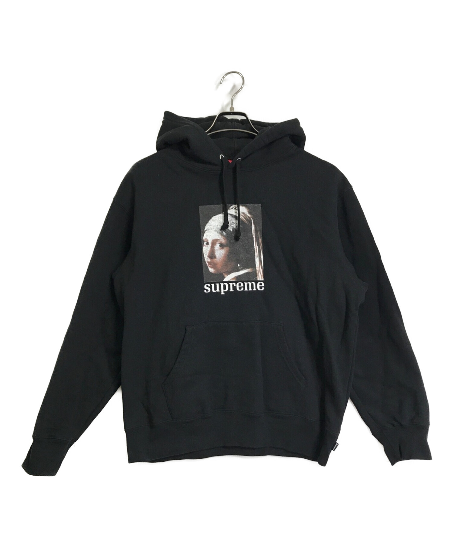 トップスSupreme (シュプリーム) Pearl Hooded Sweatshirt ブラック サイズ:M パーカー
