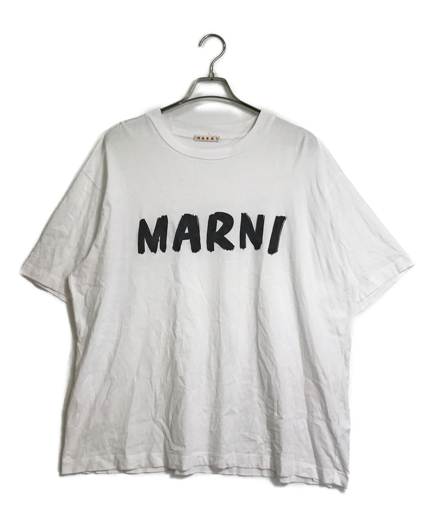 MARNI (マルニ) ロゴ Tシャツ ホワイト サイズ:48