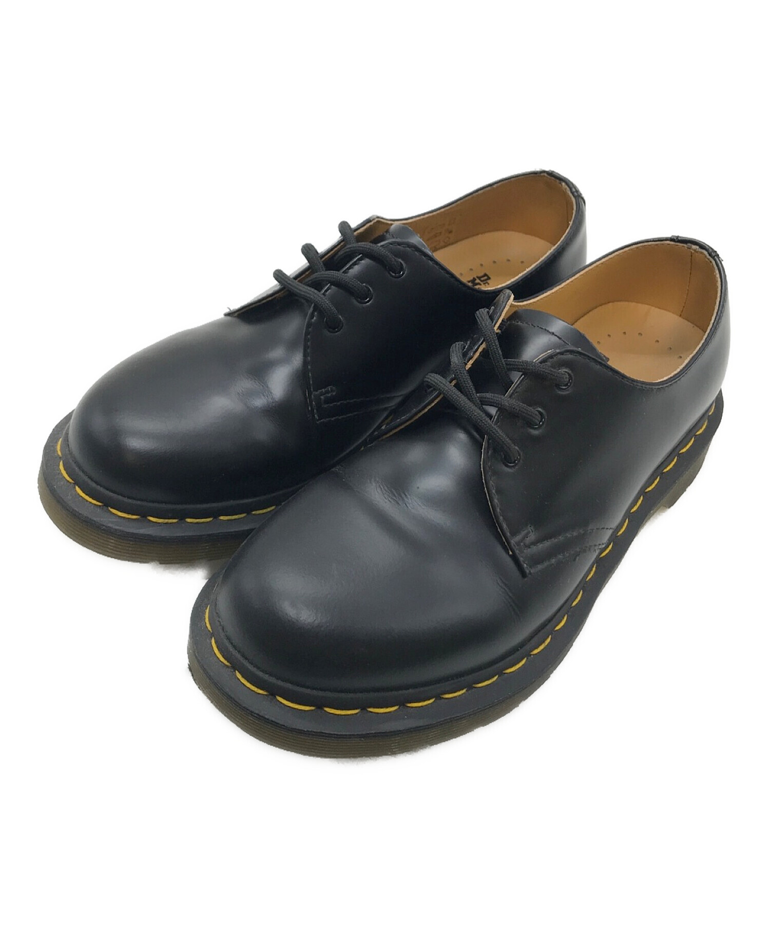 Dr.Martens (ドクターマーチン) 3ホールレザーシューズ ブラック サイズ:UK5