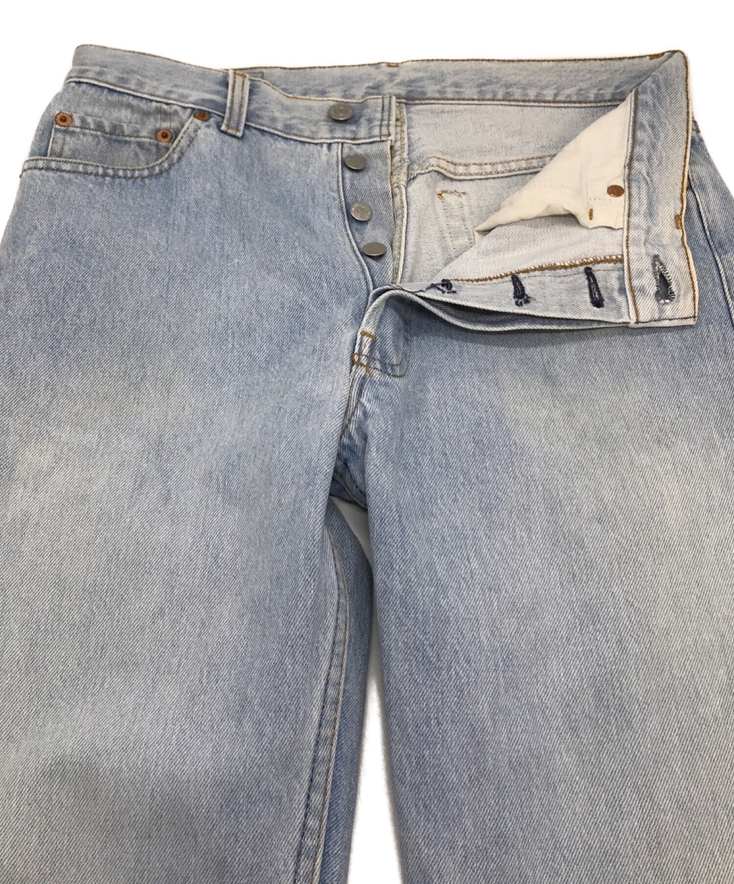 中古・古着通販】LEVI'S (リーバイス) 501デニムパンツ ボタン裏555