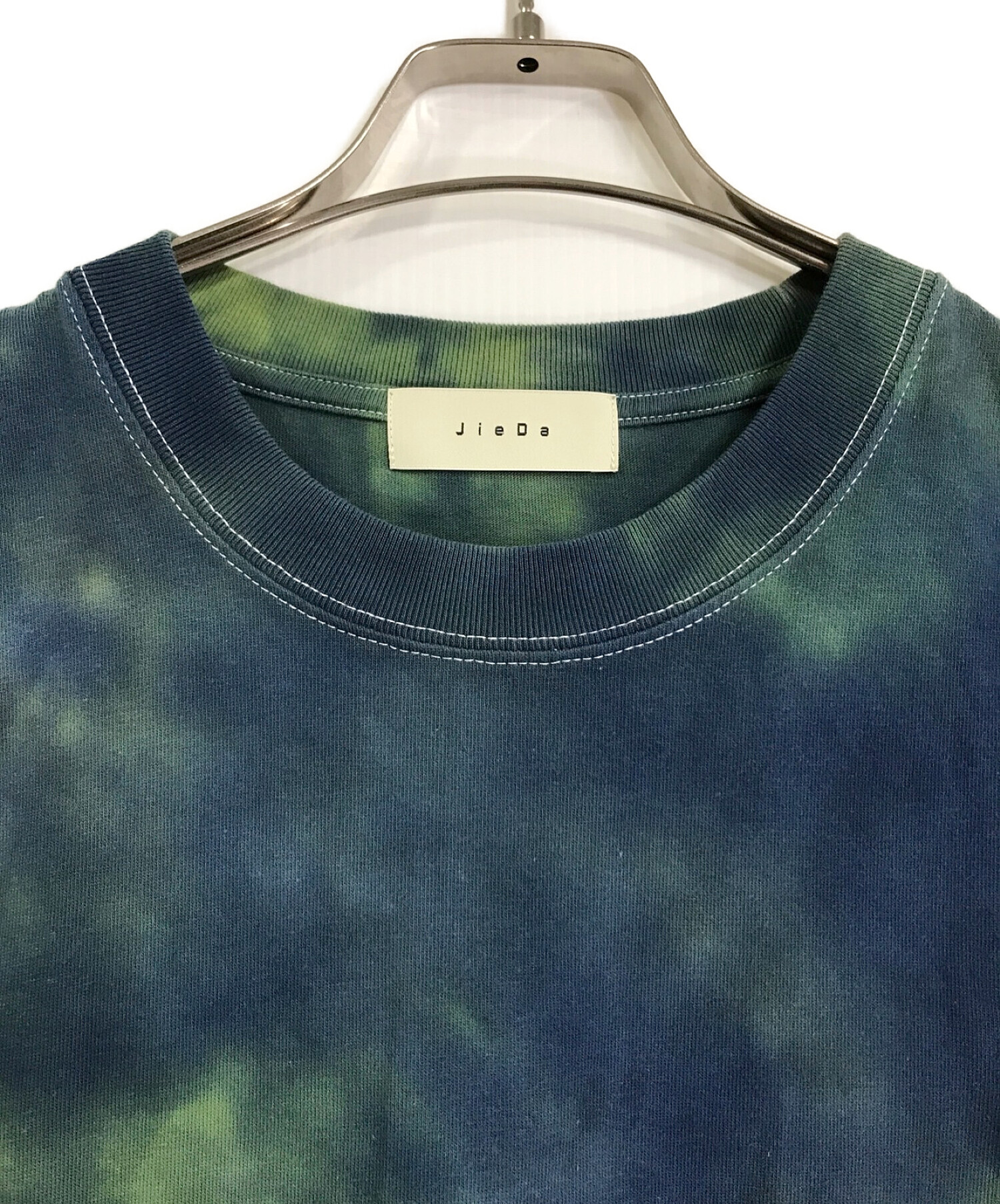 中古・古着通販】jieda (ジエダ) DYEING L/S T-SHIRT ブルー×イエロー