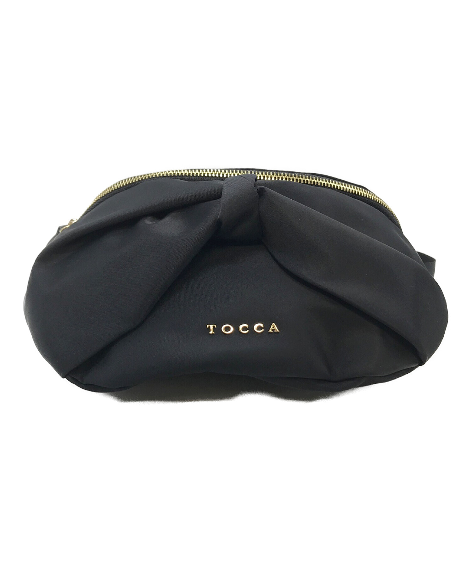 中古・古着通販】TOCCA (トッカ) RIBBON KNOT BODY BAG ブラック