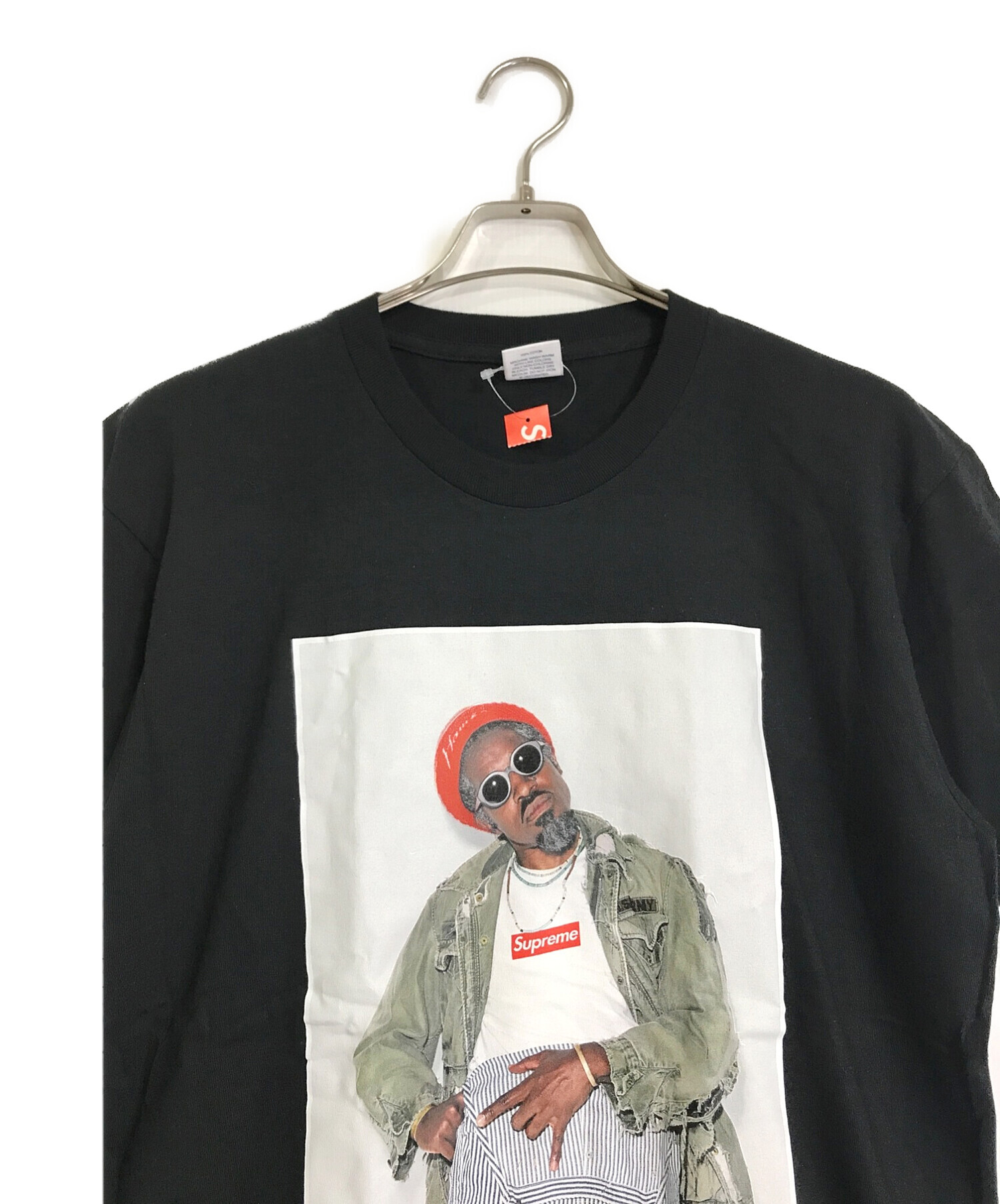 SUPREME (シュプリーム) Andre 3000 Tee ブラック サイズ:M 未使用品