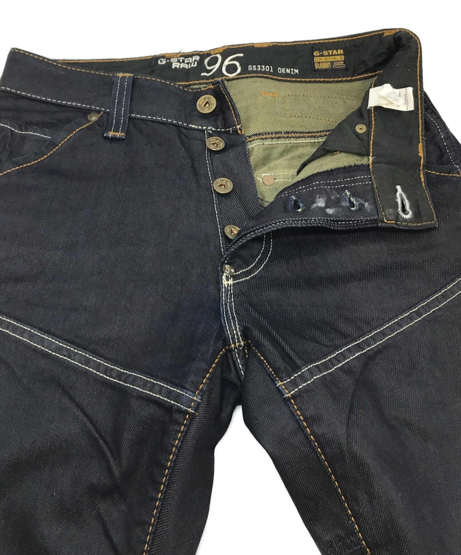 G-STAR RAW (ジースターロゥ) レーシングデニムパンツ インディゴ サイズ:W29/L32