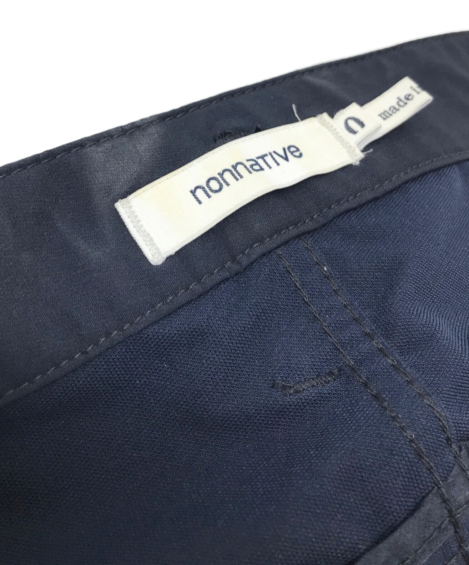 nonnative (ノンネイティブ) EXPLORER JEANS POLY TWILL Pliantex ネイビー