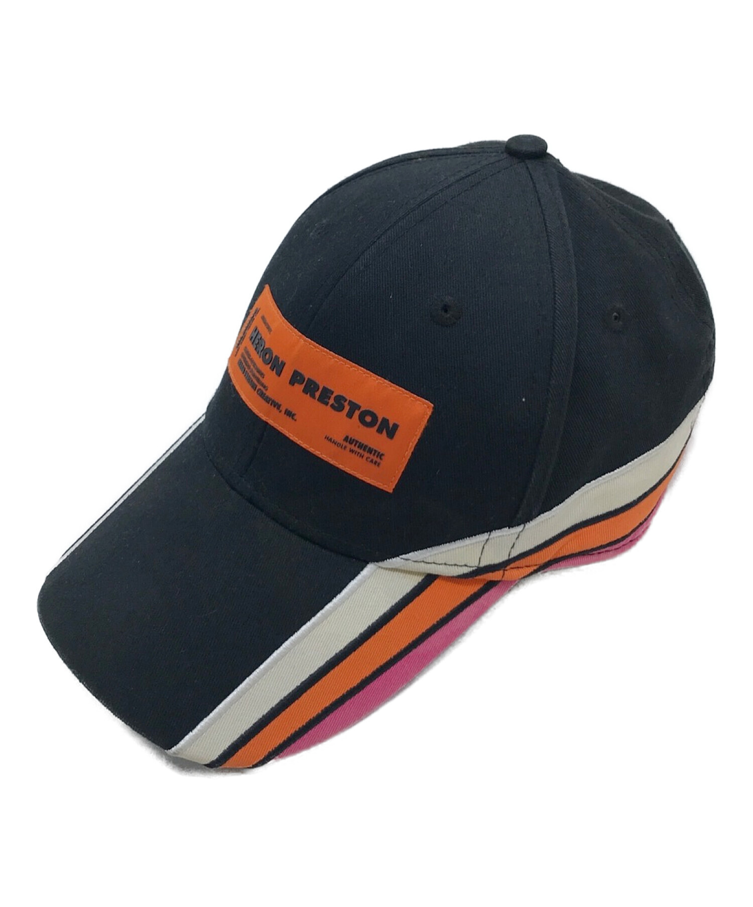 中古・古着通販】HERON PRESTON (ヘロンプレストン) Racer Striped Cap