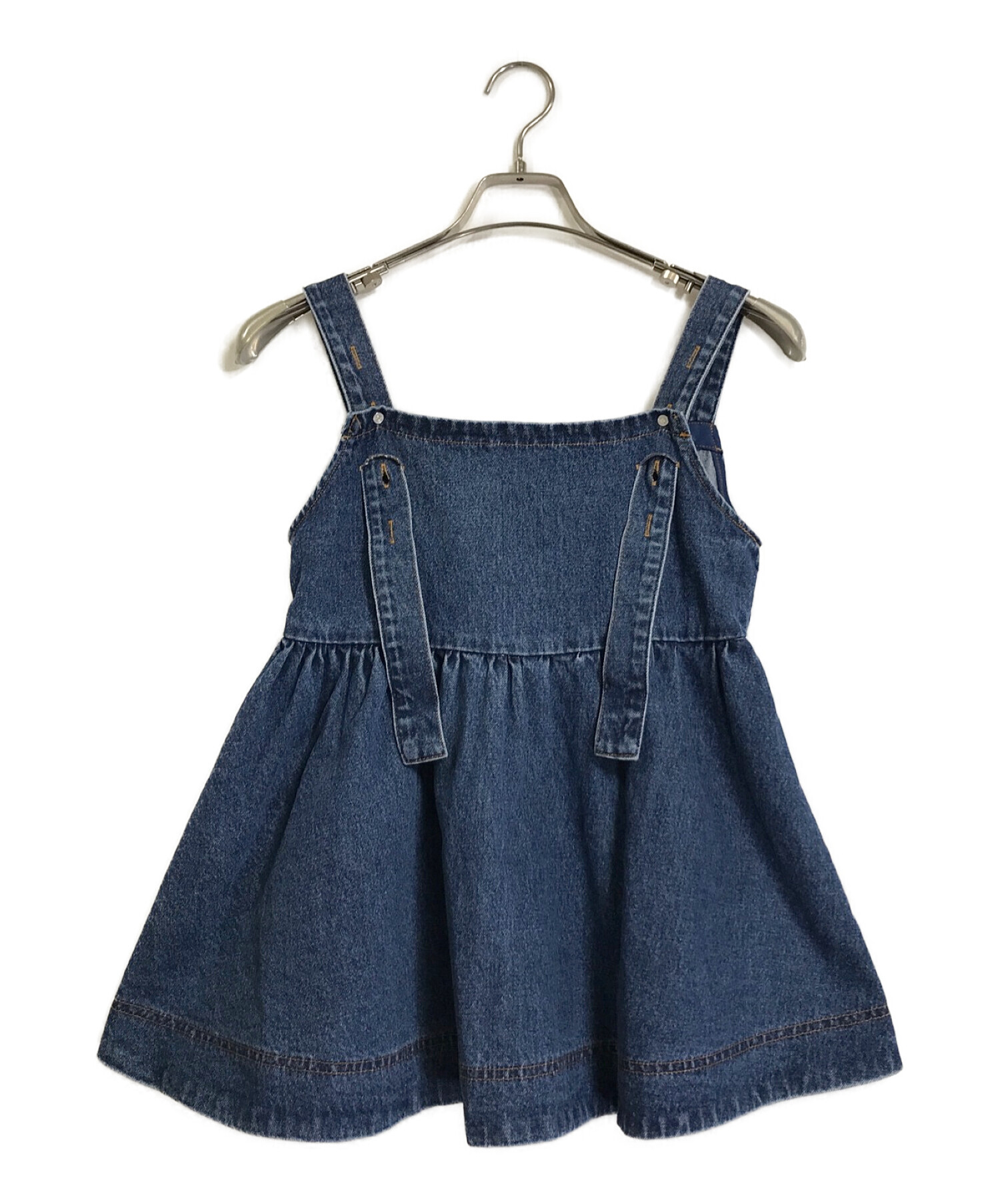 中古・古着通販】Ameri (アメリ) FRILL DENIM SET UP ブルー サイズ:25 ...