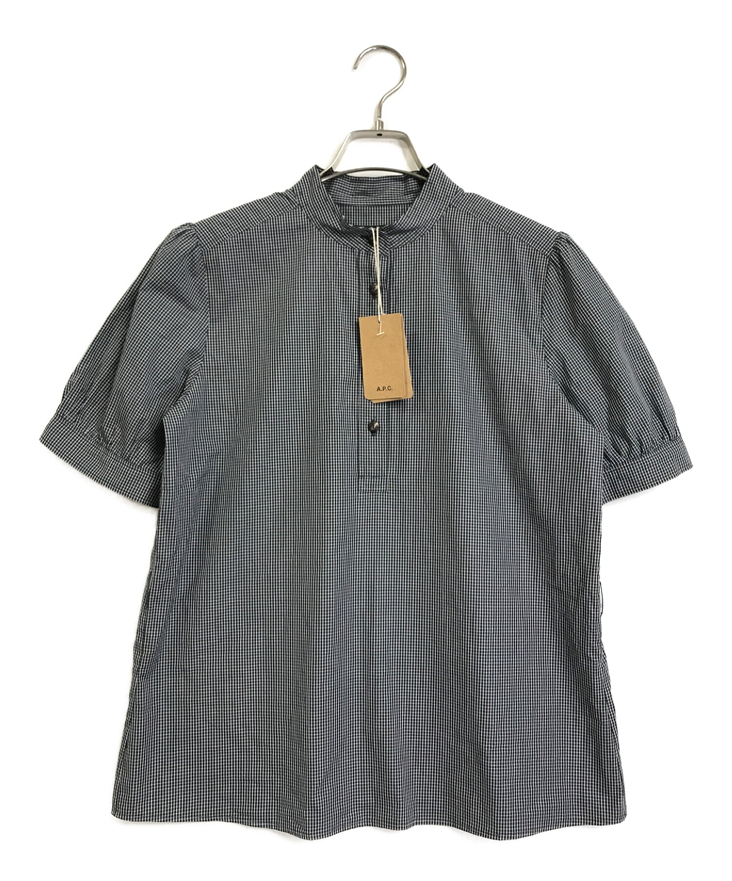 中古・古着通販】A.P.C. (アー・ペー・セー) スタンドカラーシャツ