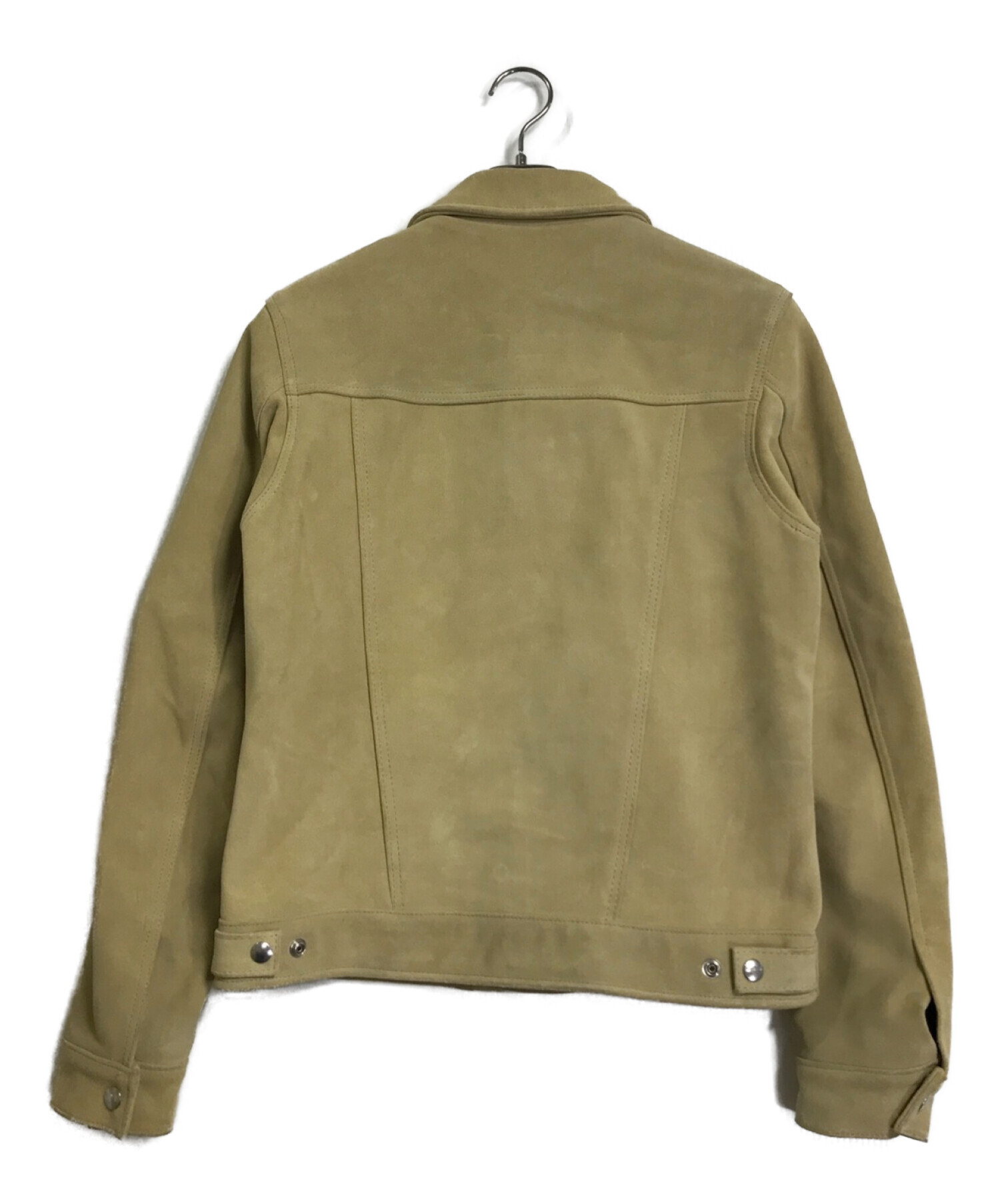 VANSON (バンソン) 3rd Type Suede Leather Jaket ベージュ サイズ:38