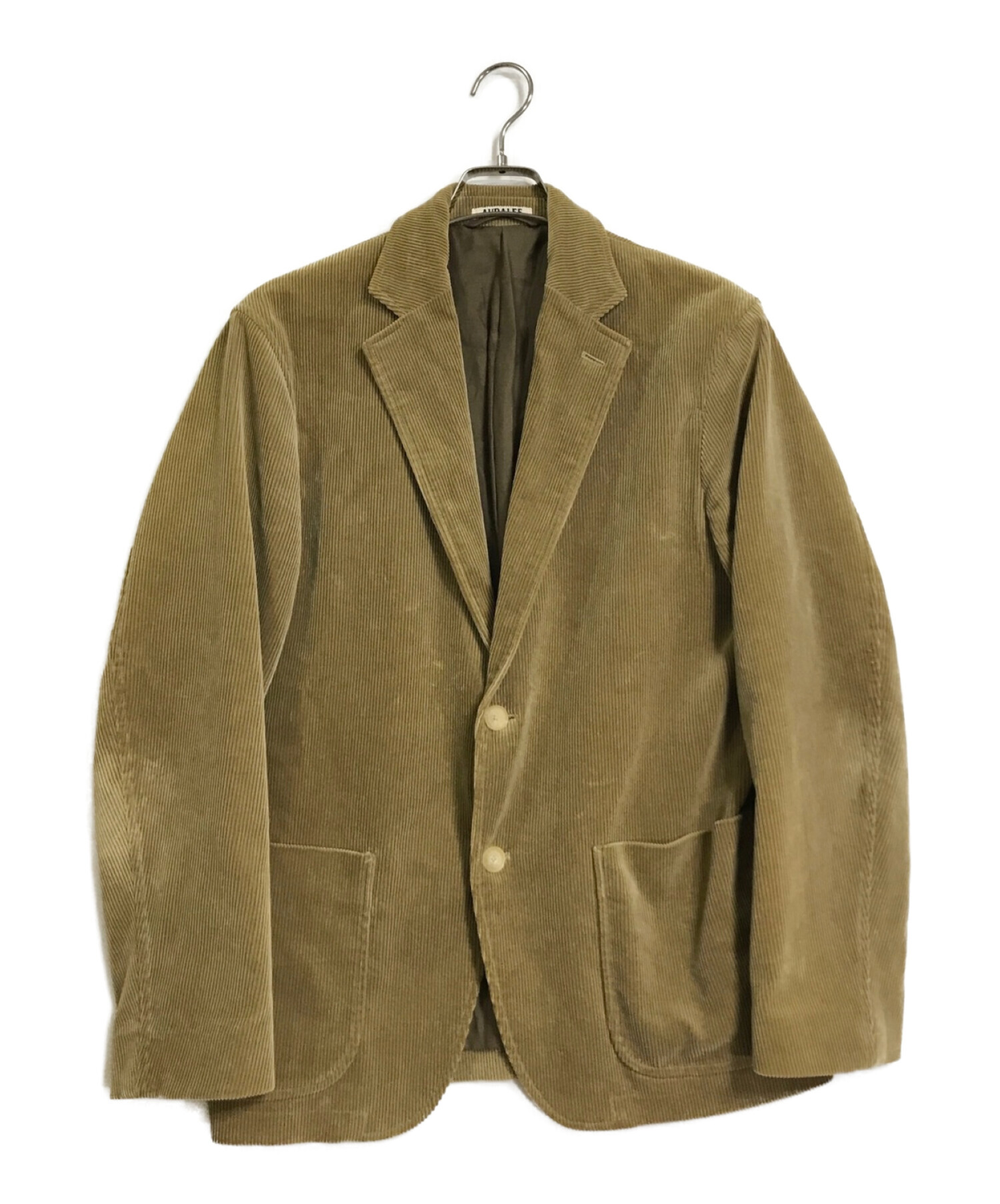 セットアップ】auralee washed corduroy jacket - テーラードジャケット