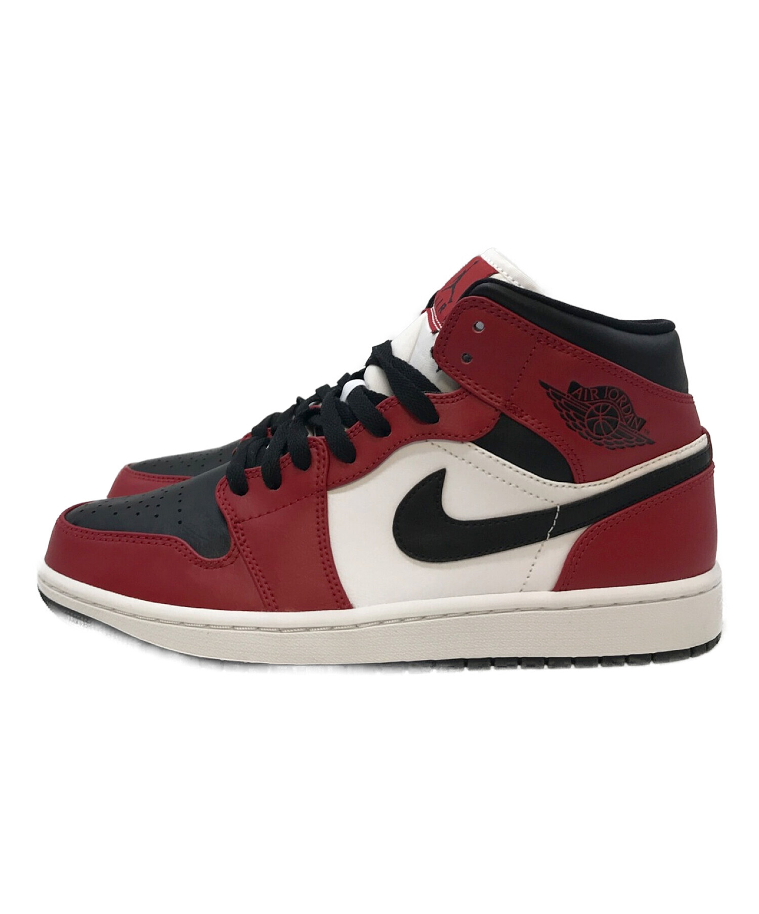 中古・古着通販】NIKE (ナイキ) AIR JORDAN 1 MID/エアジョーダン1ミッド 554724-069 レッド×ブラック サイズ:27㎝｜ブランド・古着通販  トレファク公式【TREFAC FASHION】スマホサイト