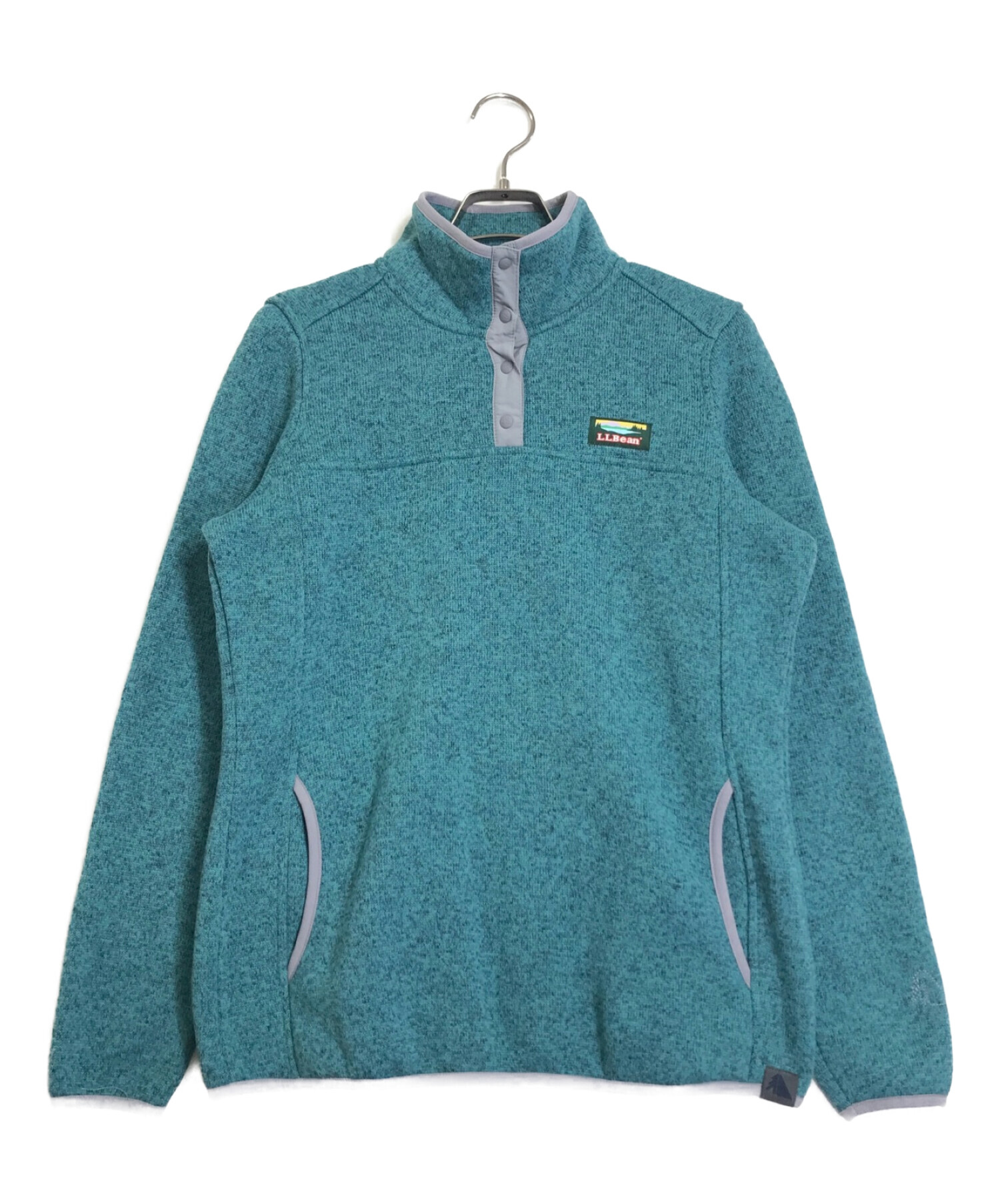 L.L.Bean (エルエルビーン) Sweater Fleece Pullover/セーターフリースプルオーバー グリーン サイズ:S 未使用品