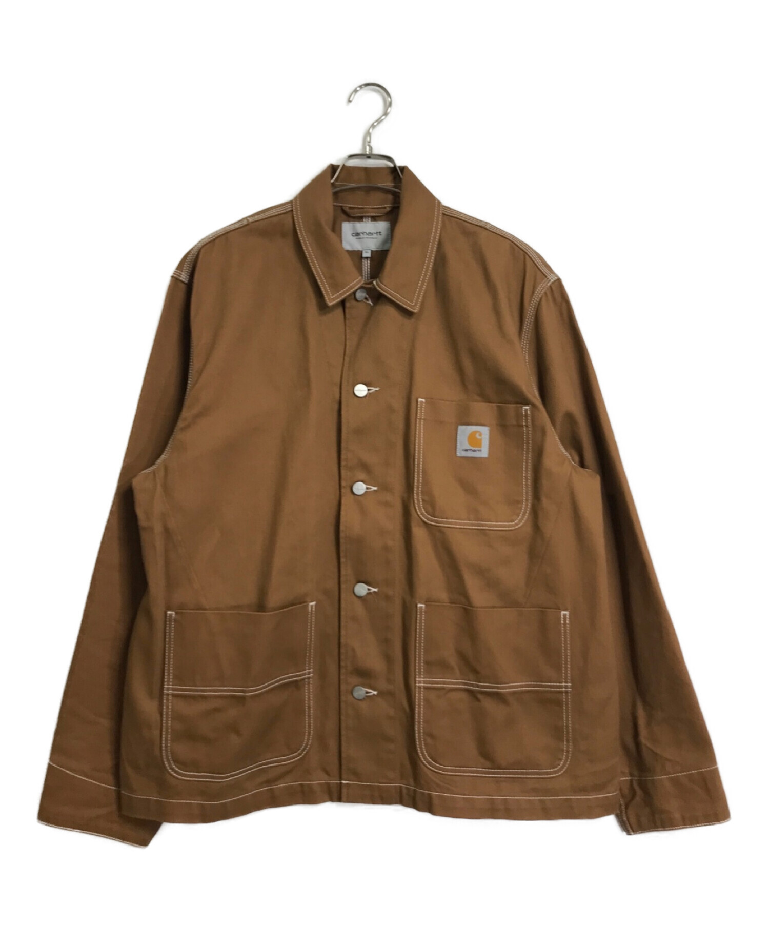 中古・古着通販】CarHartt (カーハート) カバーオール ブラウン サイズ