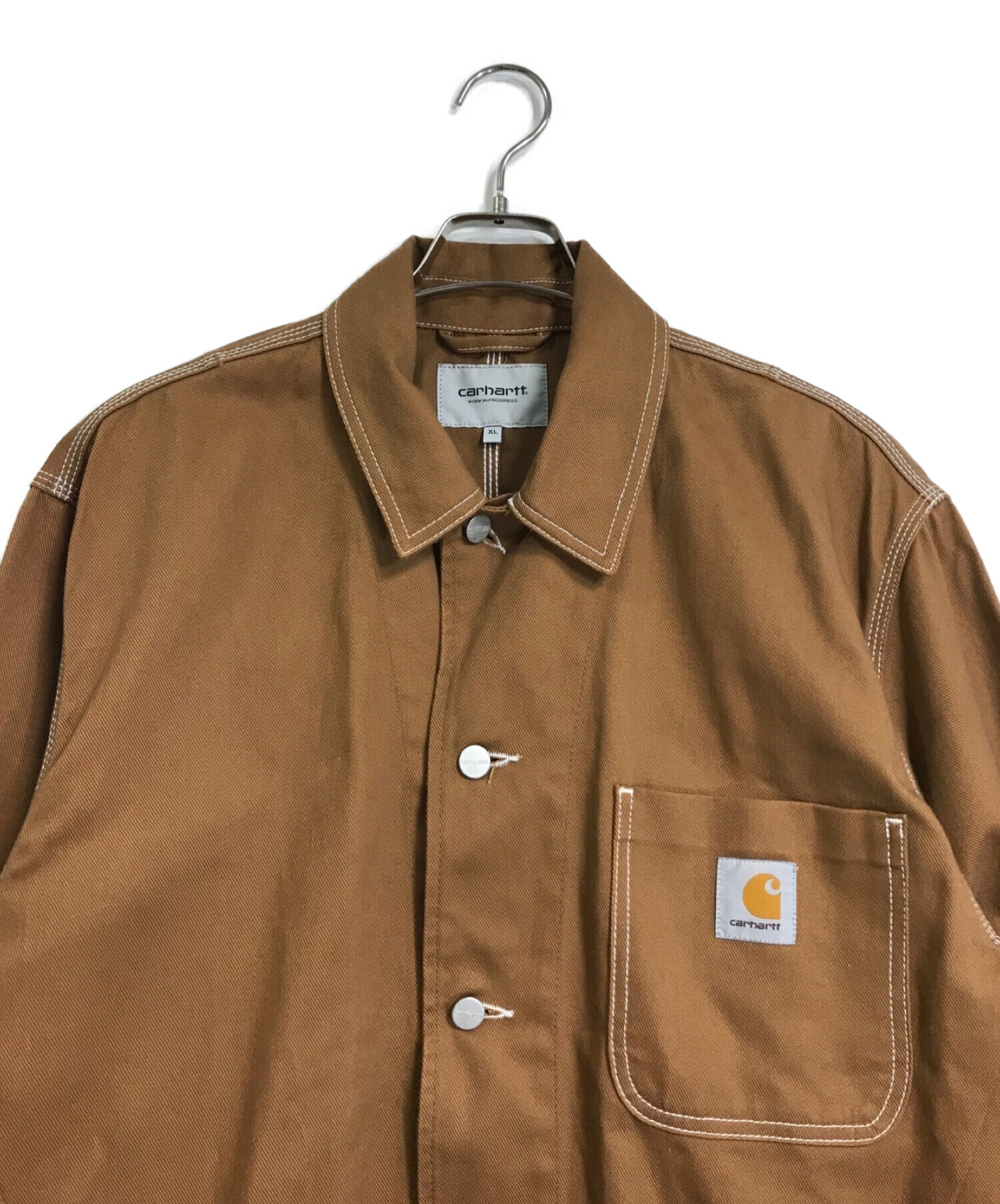 中古・古着通販】CarHartt (カーハート) カバーオール ブラウン サイズ