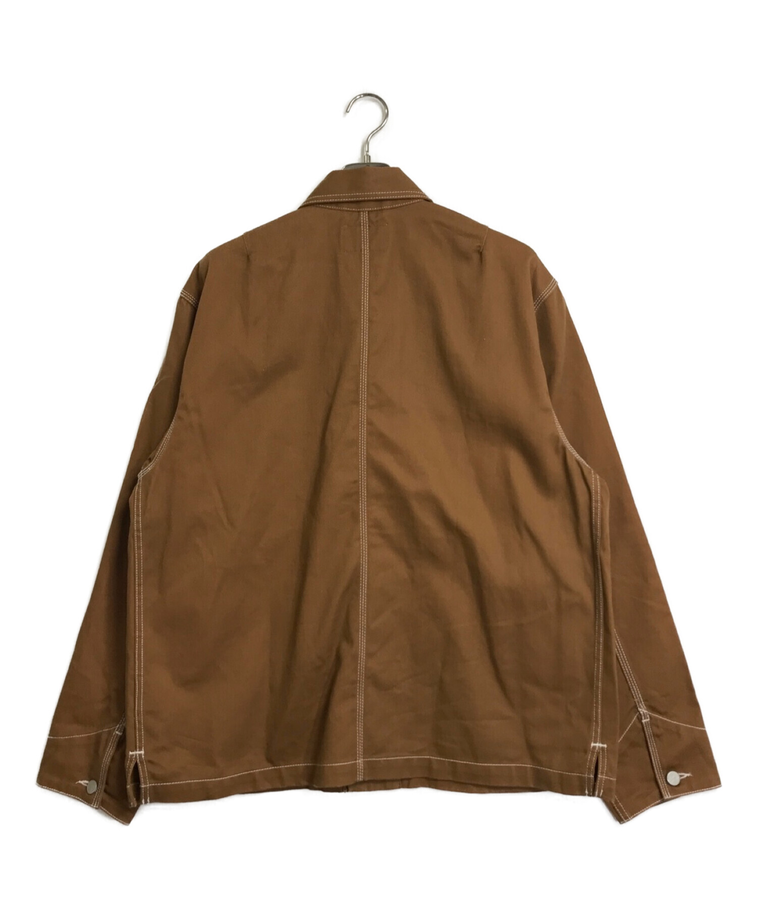 CarHartt (カーハート) カバーオール ブラウン サイズ:XL