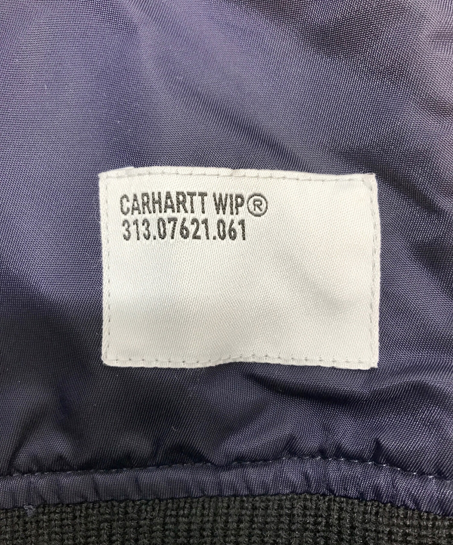 Carhartt WIP (カーハートダブリューアイピー) NEW YEAR JACKET MA-1/ニューイヤージャケット ネイビー サイズ:L