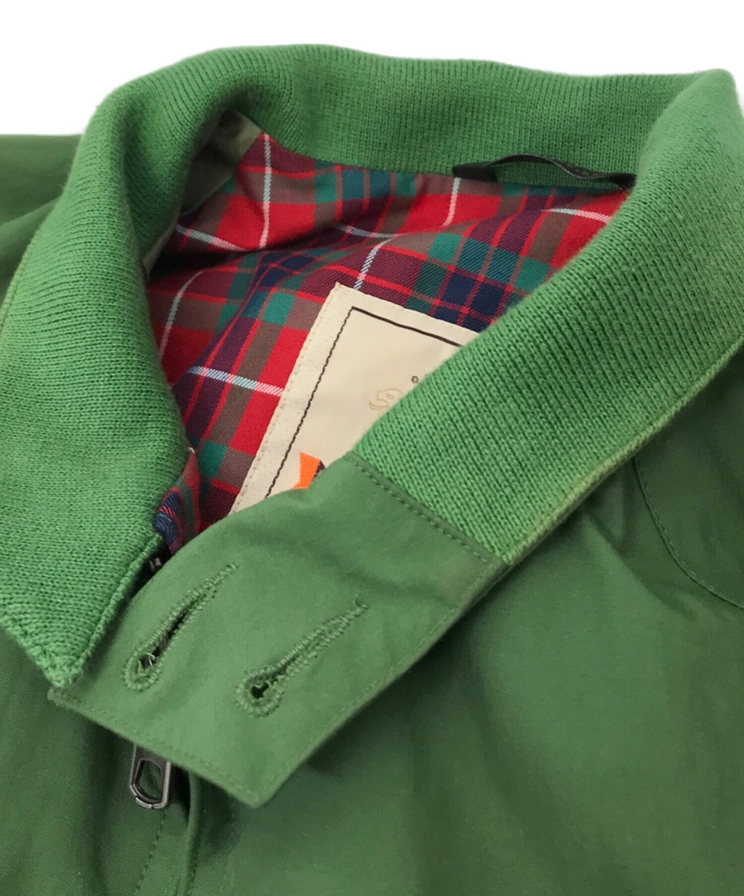 BARACUTA (バラクータ) G9スウィングトップジャケット グリーン サイズ:40