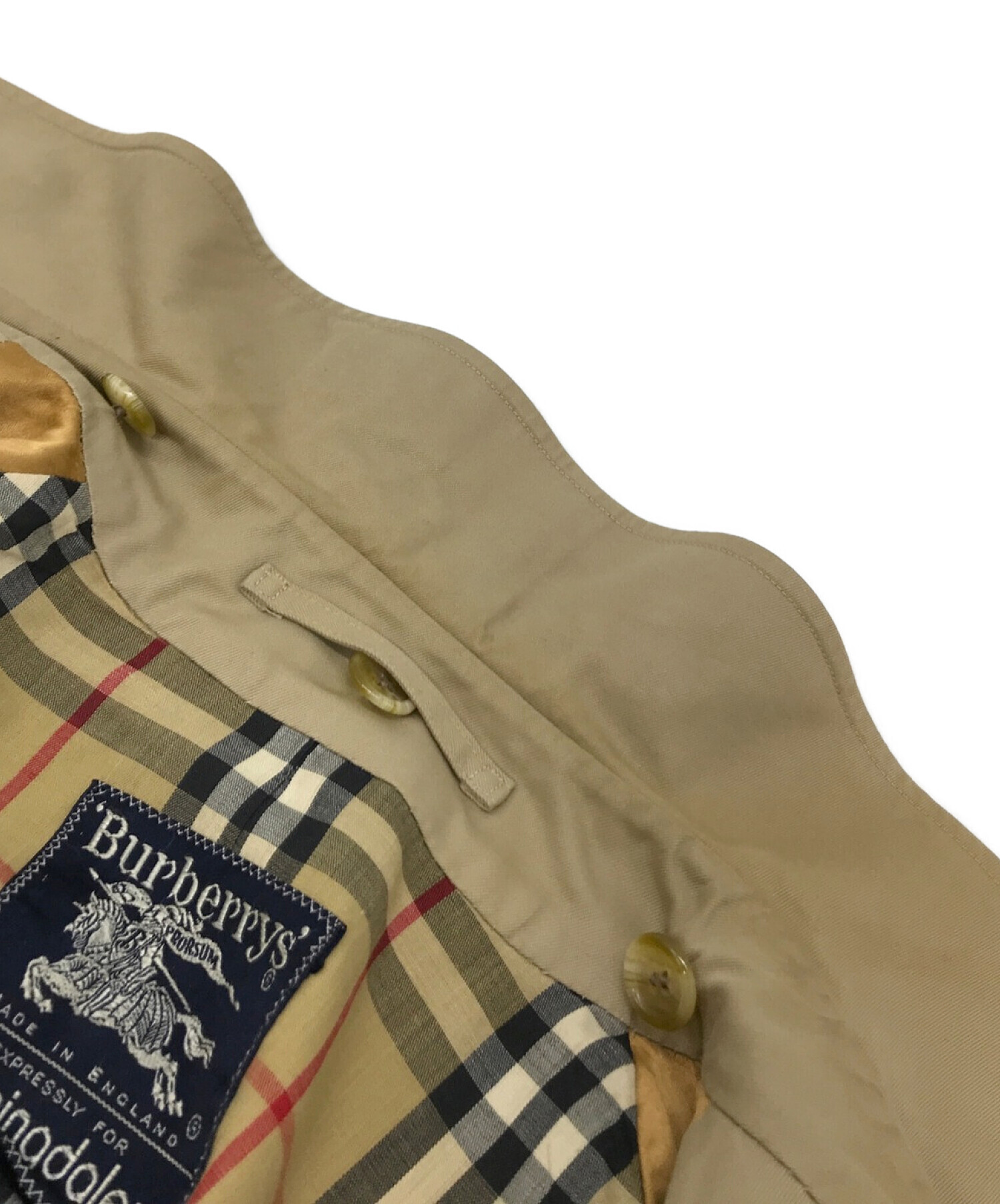 Burberry's (バーバリーズ) 別注 一枚袖 80s ヴィンテージロングトレンチコート ベージュ サイズ:実寸参照