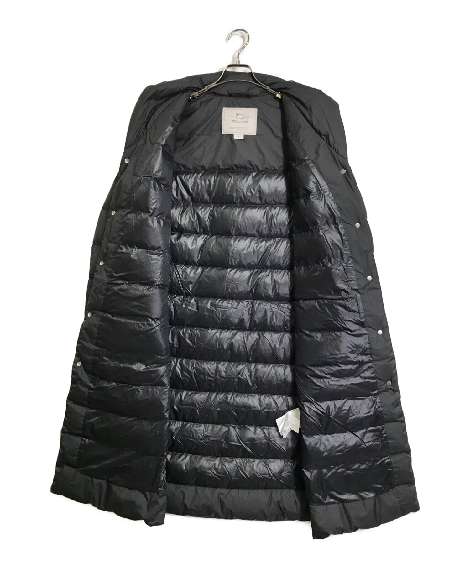 中古・古着通販】WOOLRICH (ウールリッチ) ELLIS COAT ブラック サイズ