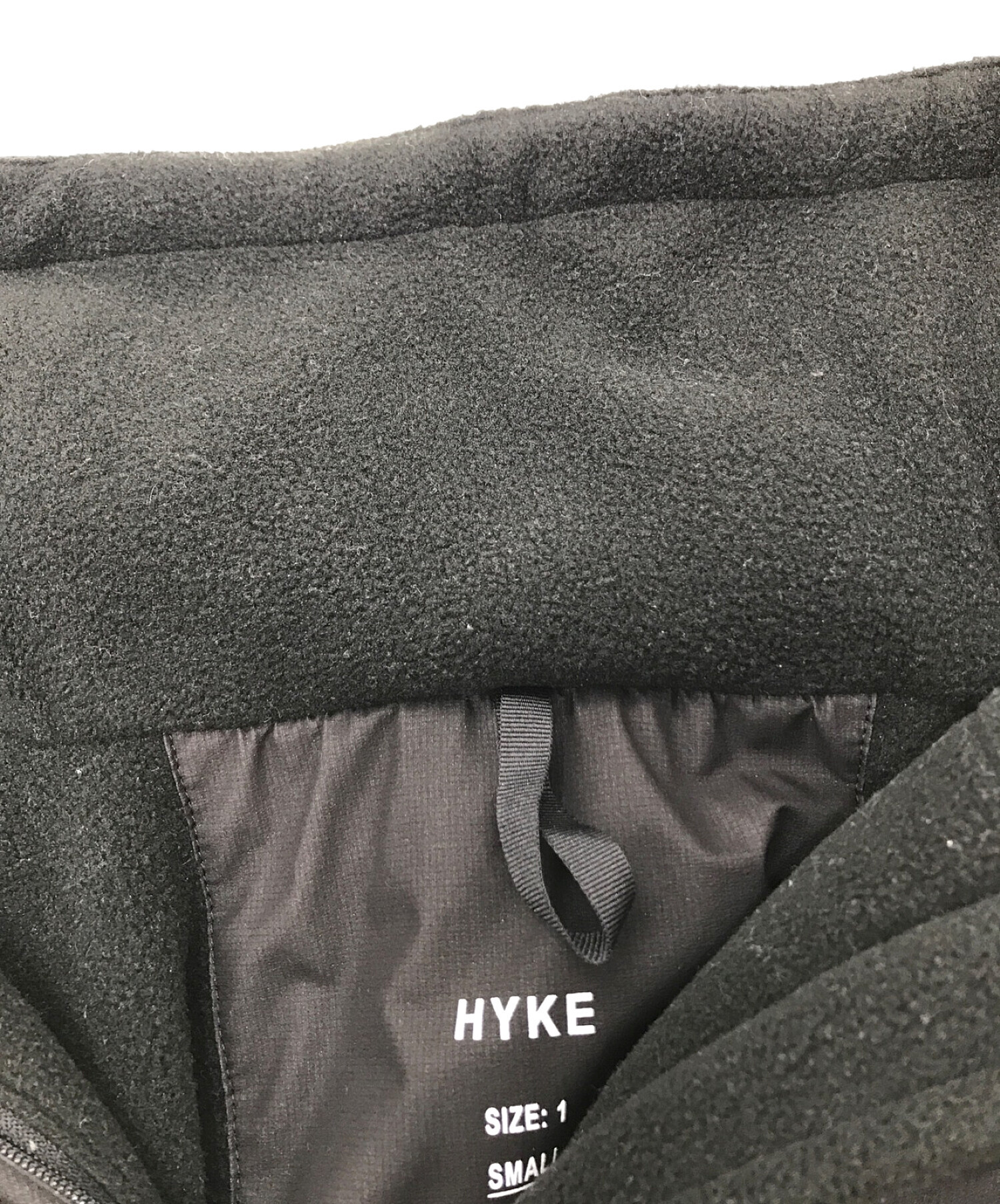 HYKE (ハイク) PERTEX THERMAL SMOCK ブラック サイズ:S