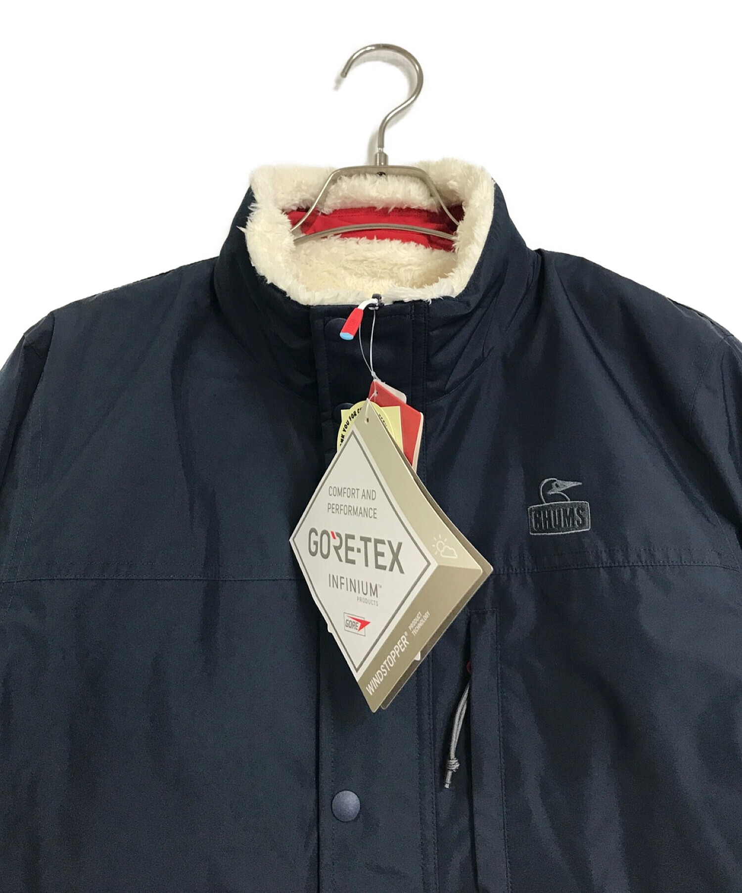 CHUMS (チャムス) Elmo Gore-Tex INFINIUM Reversible JKT ネイビー サイズ:L 未使用品