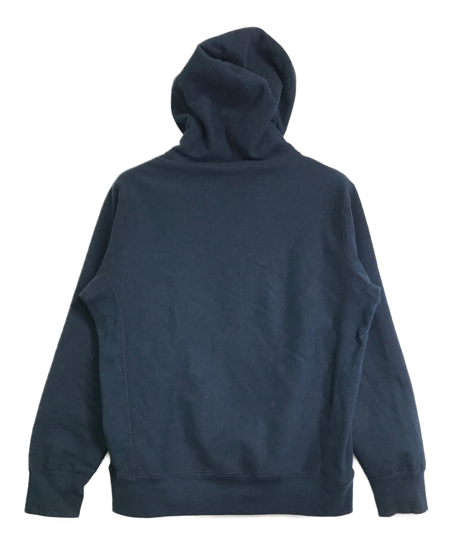 Supreme (シュプリーム) 19AW NYワッペンスウェットパーカー/NY Hooded Sweatshirt ネイビー サイズ:M