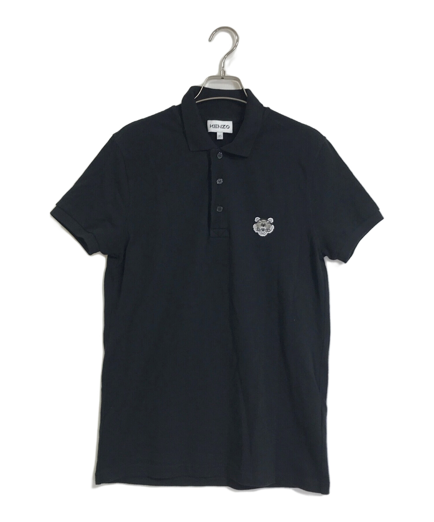 中古・古着通販】KENZO (ケンゾー) KENZO FIT TIGER CREST POLO/ポロシャツ F755PO0014BA ブラック サイズ:XS｜ブランド・古着通販  トレファク公式【TREFAC FASHION】スマホサイト