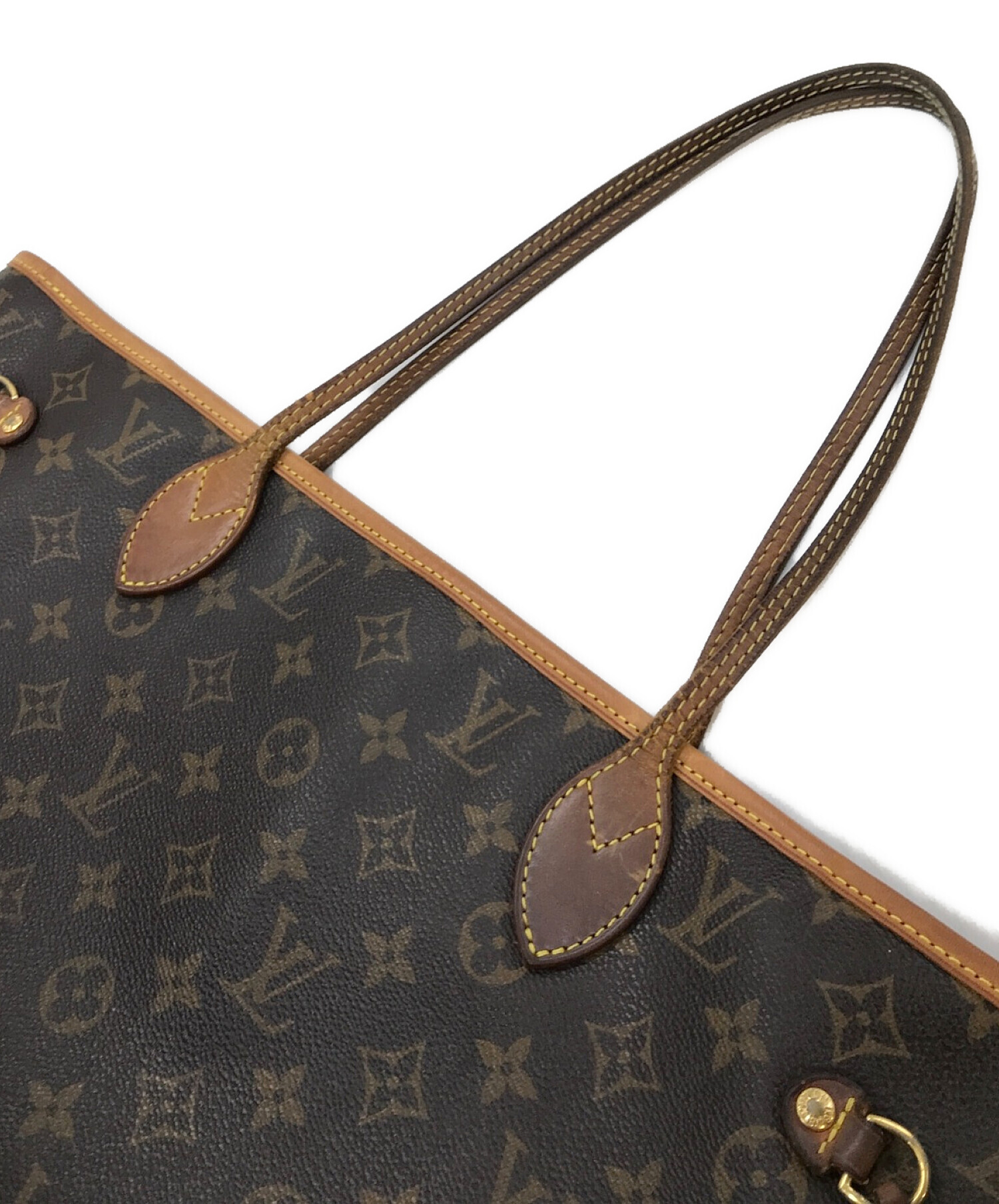 LOUIS VUITTON (ルイ ヴィトン) モノグラム ネヴァーフルMM トートバッグ ブラウン サイズ:実寸参照