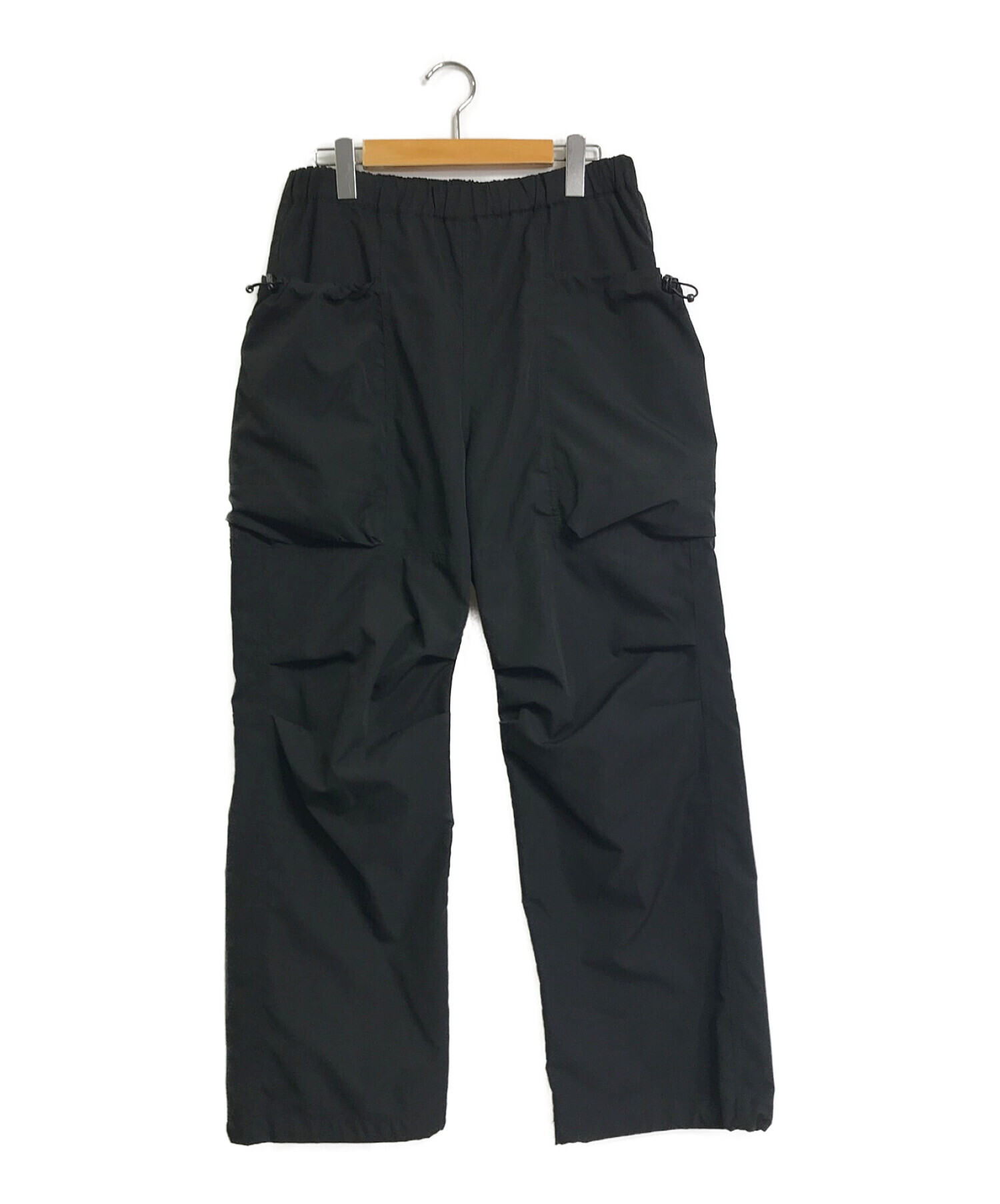 中古・古着通販】Abu Garcia (アブガルシア) BIG POCKET CARGO PANTS / ビッグポケットカーゴパンツ ブラック  サイズ:M｜ブランド・古着通販 トレファク公式【TREFAC FASHION】スマホサイト