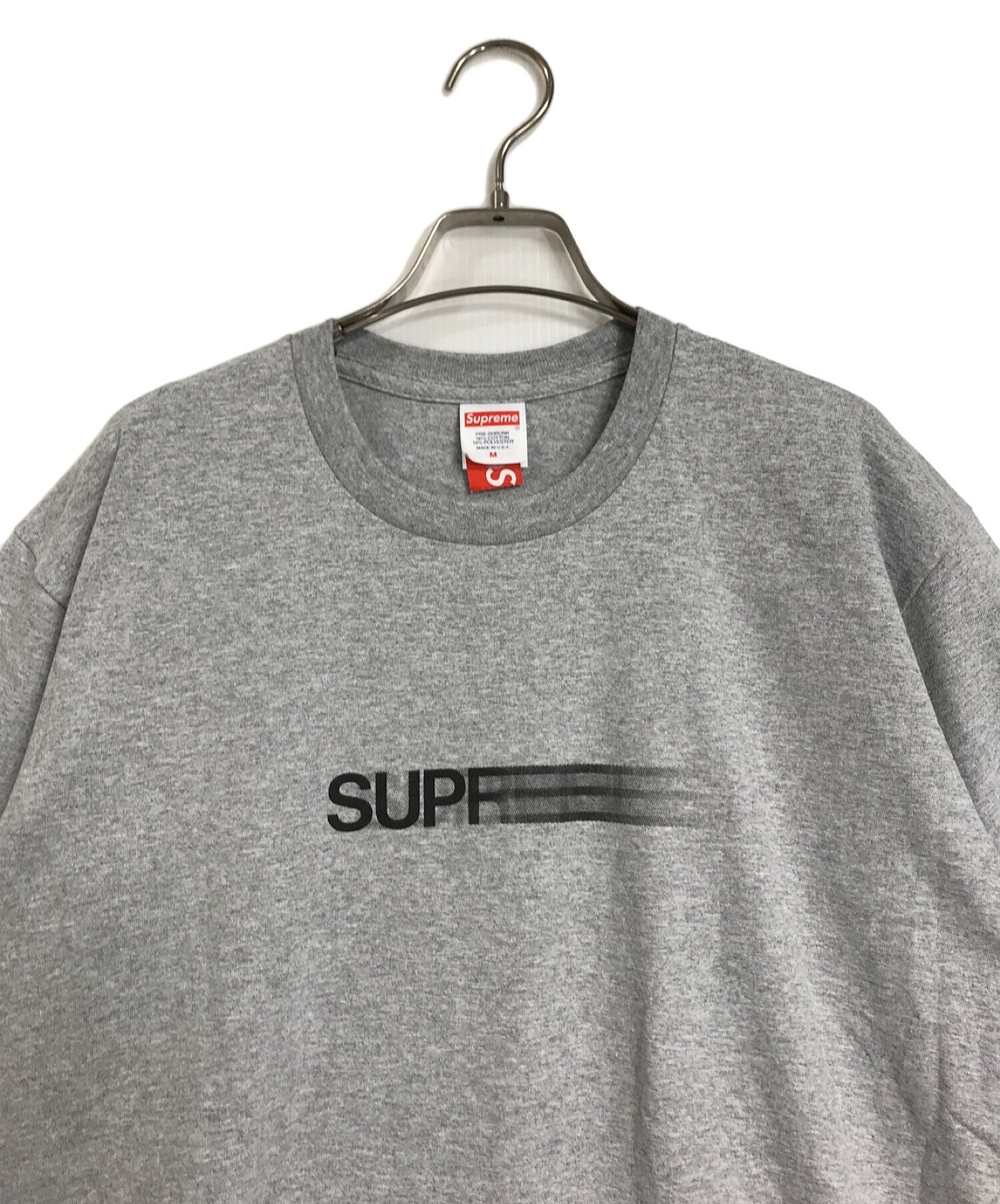 Supreme (シュプリーム) Supreme　　20SS Motion Logo Tee グレー サイズ:SIZE M