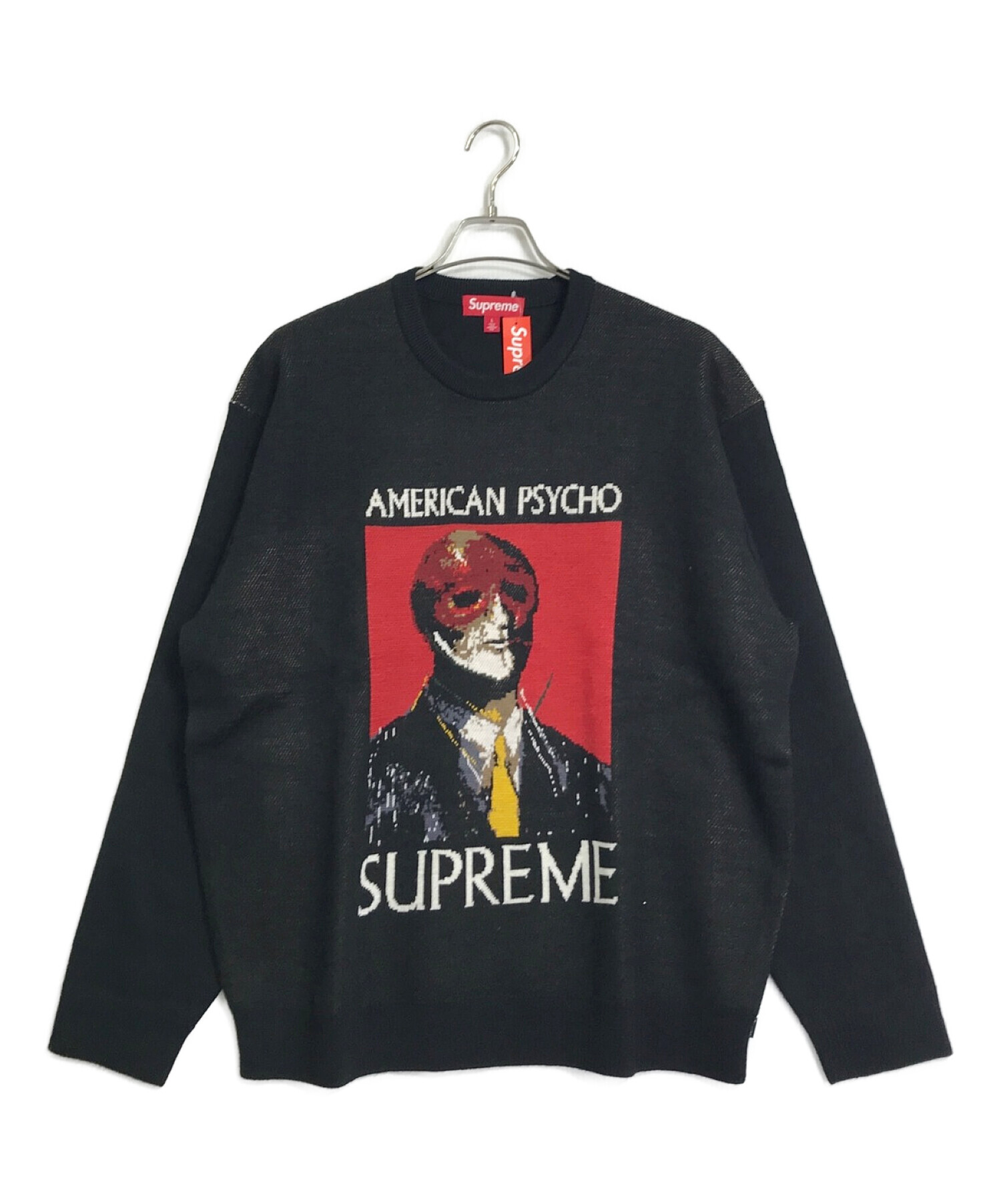 SUPREME (シュプリーム) 23AW American Psycho Sweater / アメリカンサイコセーター ブラック サイズ:L 未使用品