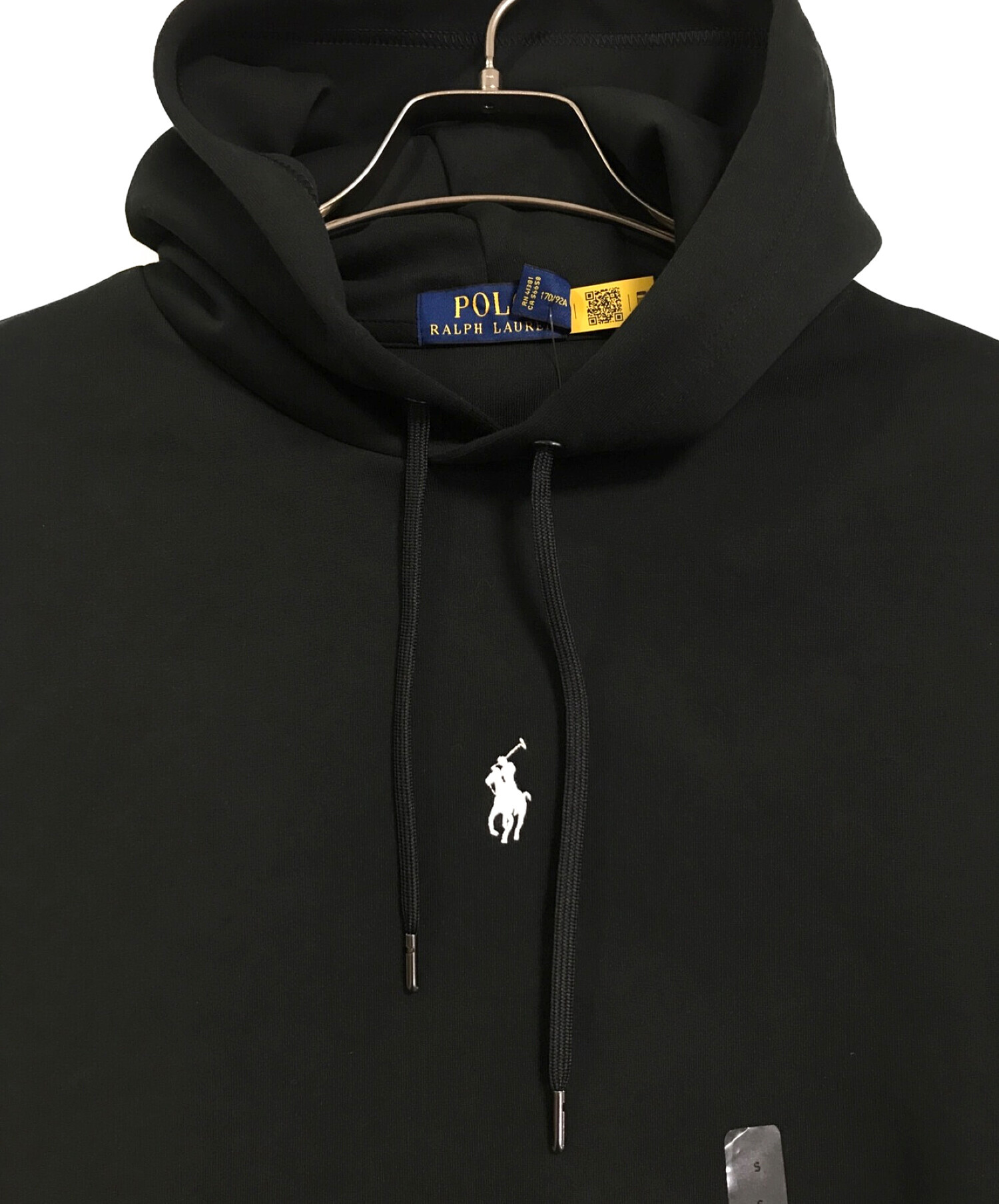 POLO RALPH LAUREN (ポロ・ラルフローレン) ポニー刺繍パーカーMNPOKN16823127 ブラック サイズ:S 未使用品