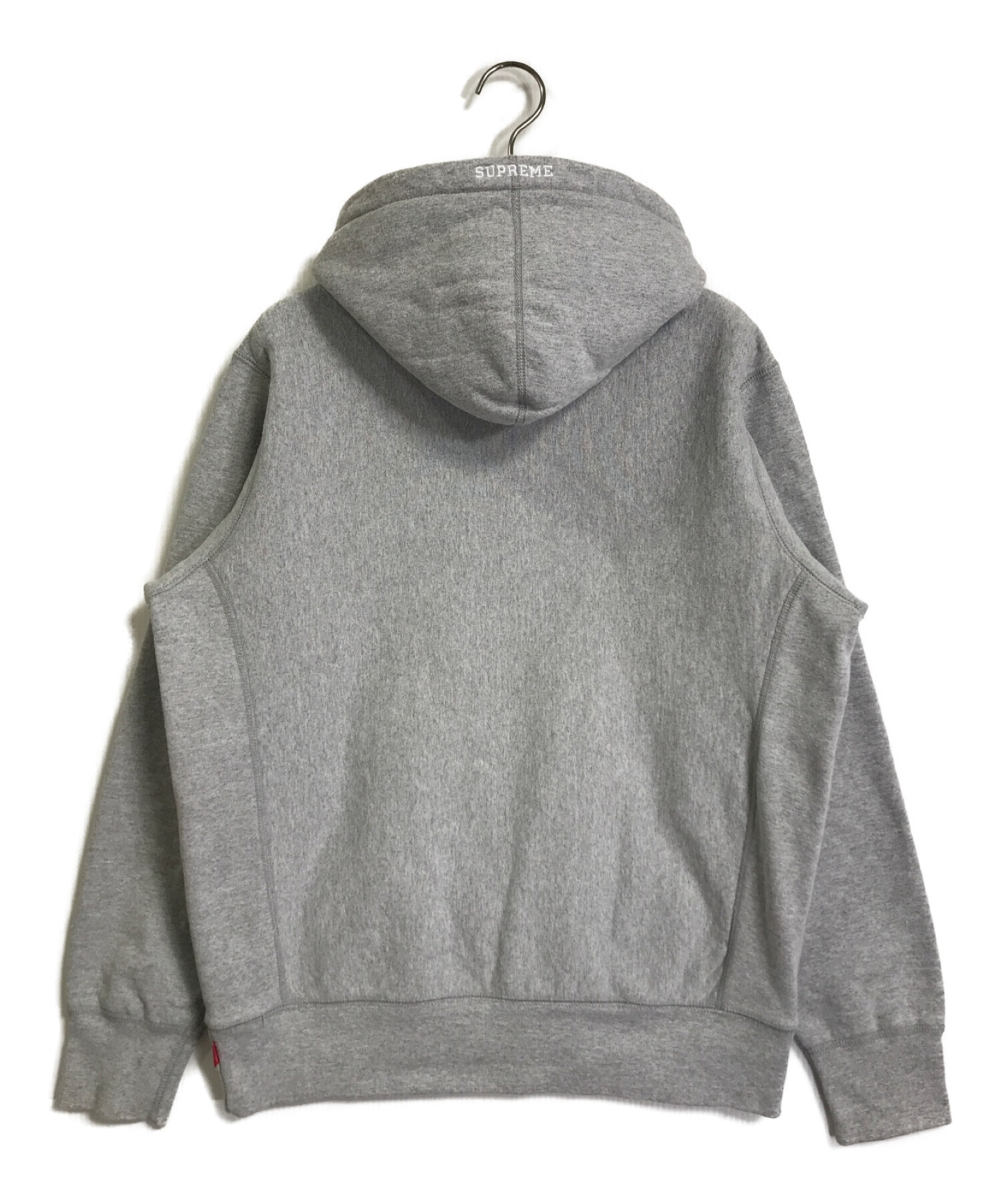 SUPREME (シュプリーム) 19AW Delta Logo Hooded Sweatshirt / プリントパーカー グレー サイズ:S