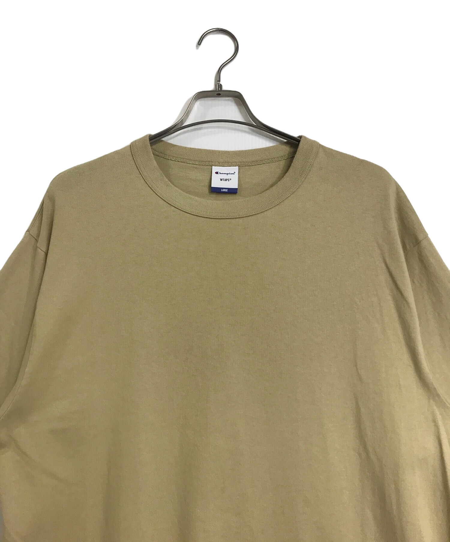 好評限定品WTAPS×Champion ショートスリーブTシャツ　M Tシャツ/カットソー(半袖/袖なし)
