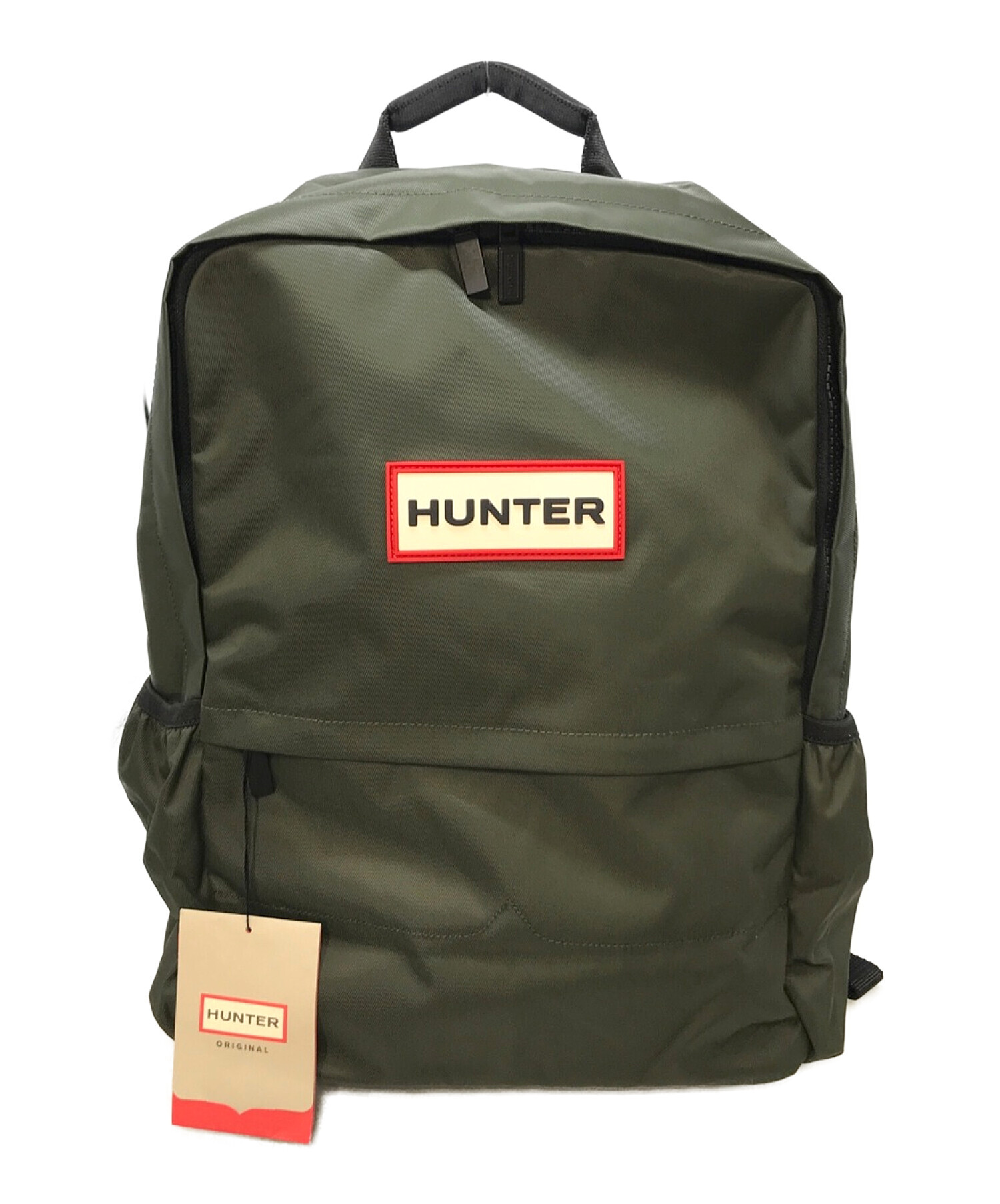 HUNTER (ハンター) オリジナルナイロンバックパック カーキ サイズ:実寸参照 未使用品