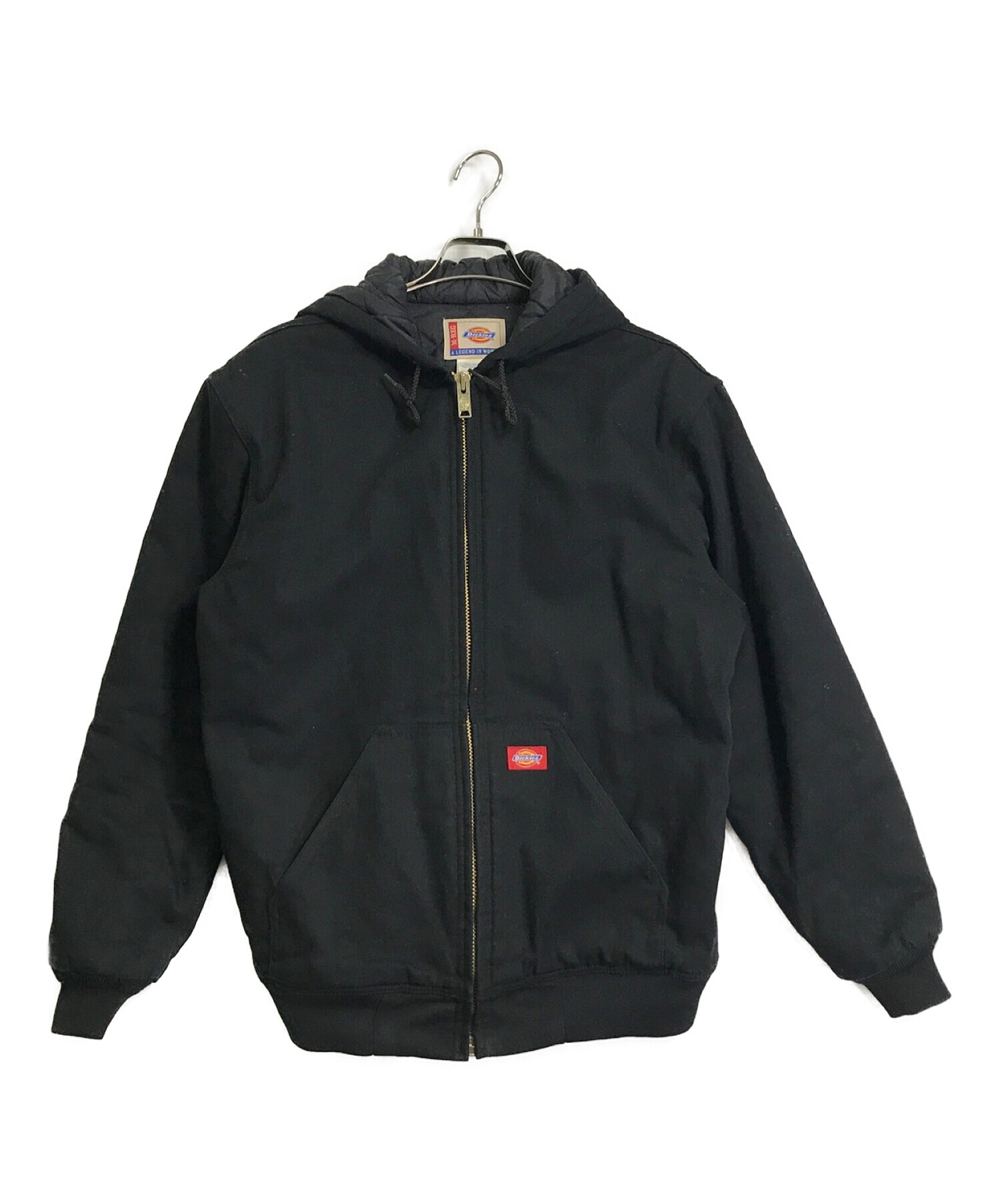 Dickies (ディッキーズ) フードダックジャケット ブラック サイズ:M