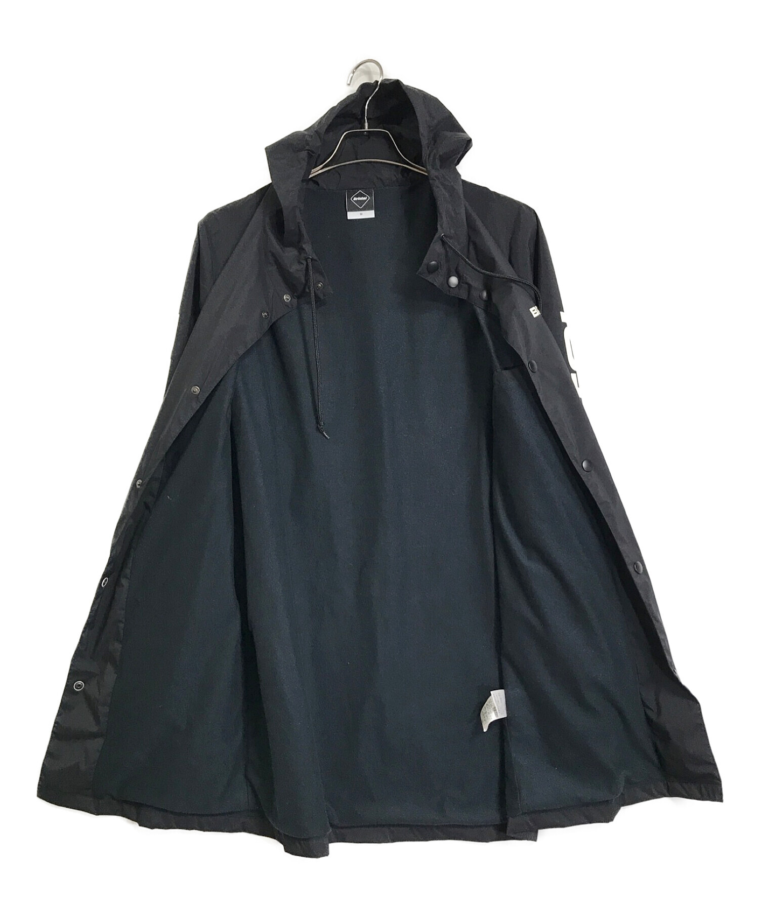 F.C.R.B. (エフシーアールビー) LONG COACH JACKET ブラック サイズ:M