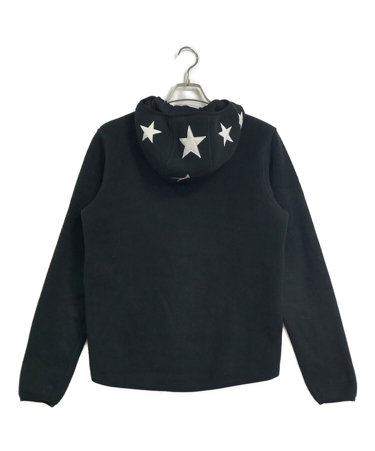 F.C.R.B. (エフシーアールビー) SOPH. (ソフネット) POLARTEC FLEECE HALF ZIP STAR HOODY ブラック  サイズ:実寸参照