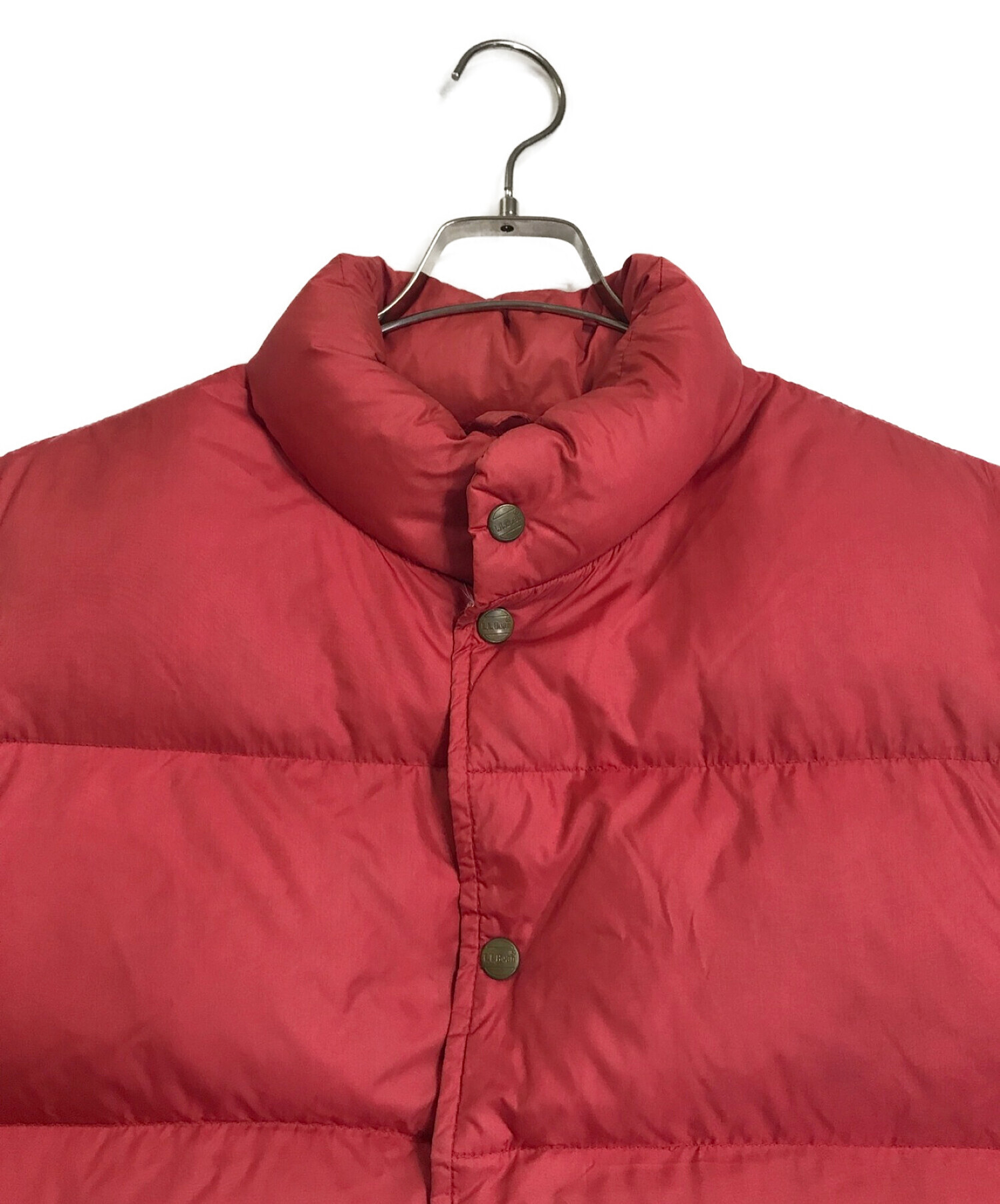 中古・古着通販】L.L.Bean (エルエルビーン) ダウンベスト レッド