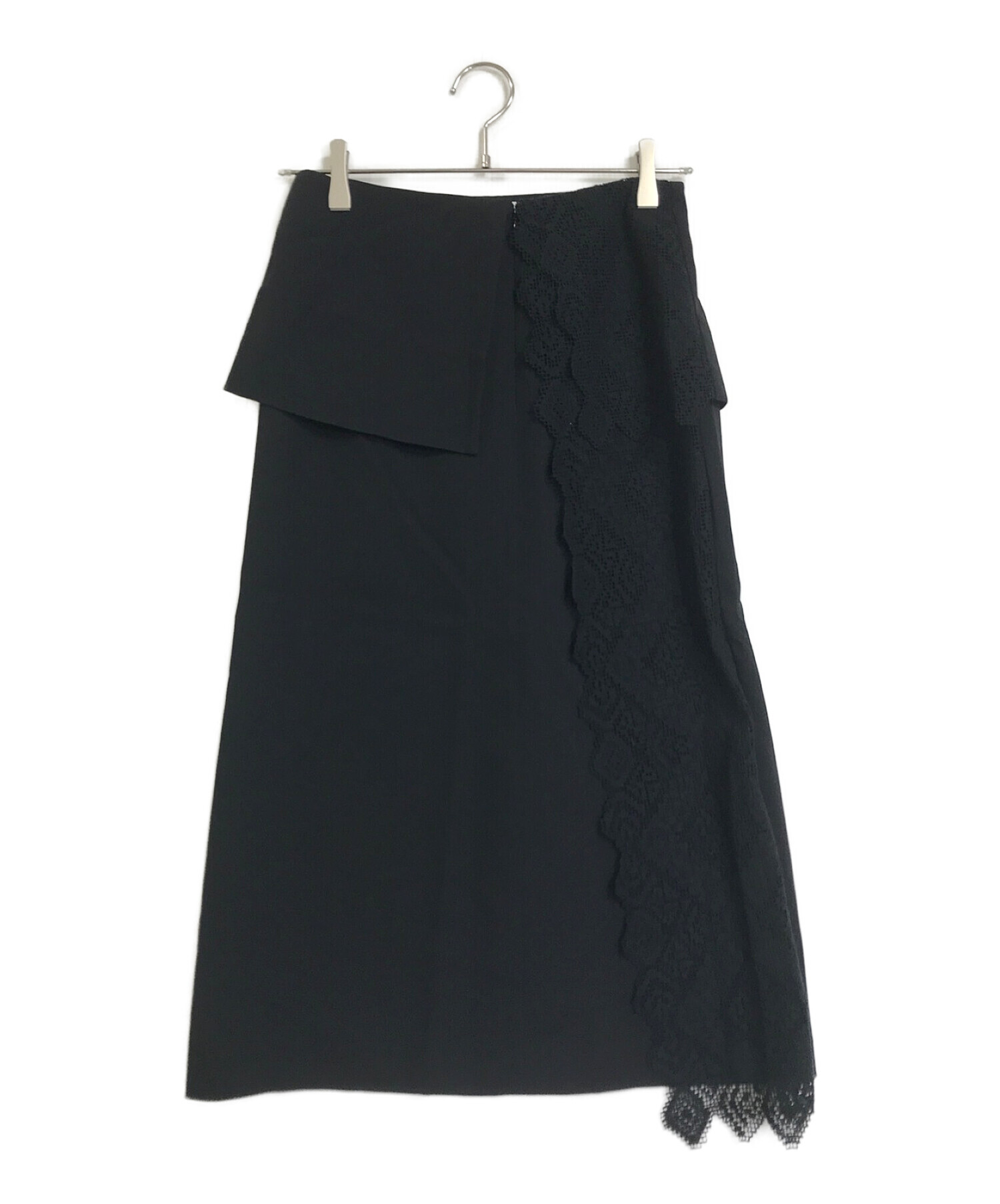 中古・古着通販】LE CIEL BLEU (ルシェルブルー) Lace Paneled Skirt ...