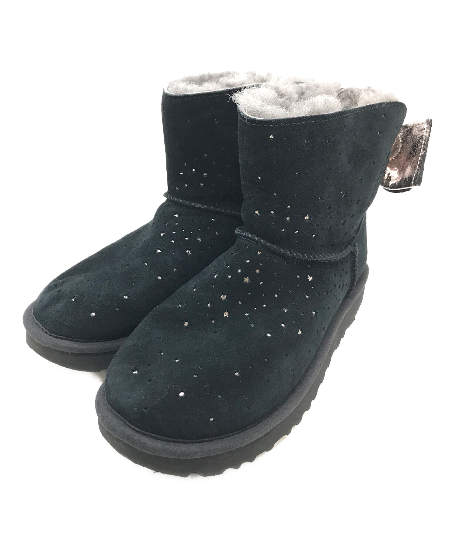 中古・古着通販】UGG (アグ) W STARGIRL BOW ムートンブーツ ブラック サイズ:22｜ブランド・古着通販  トレファク公式【TREFAC FASHION】スマホサイト