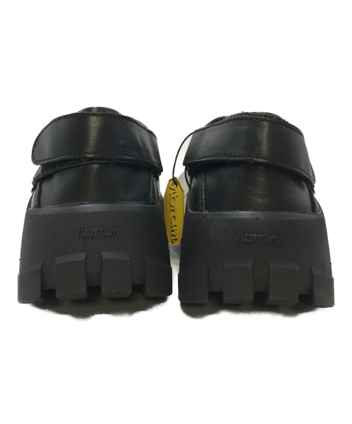 正規品販売！ ほぼ新品 ZARA レザー VIBRAM® スリングバックローファー