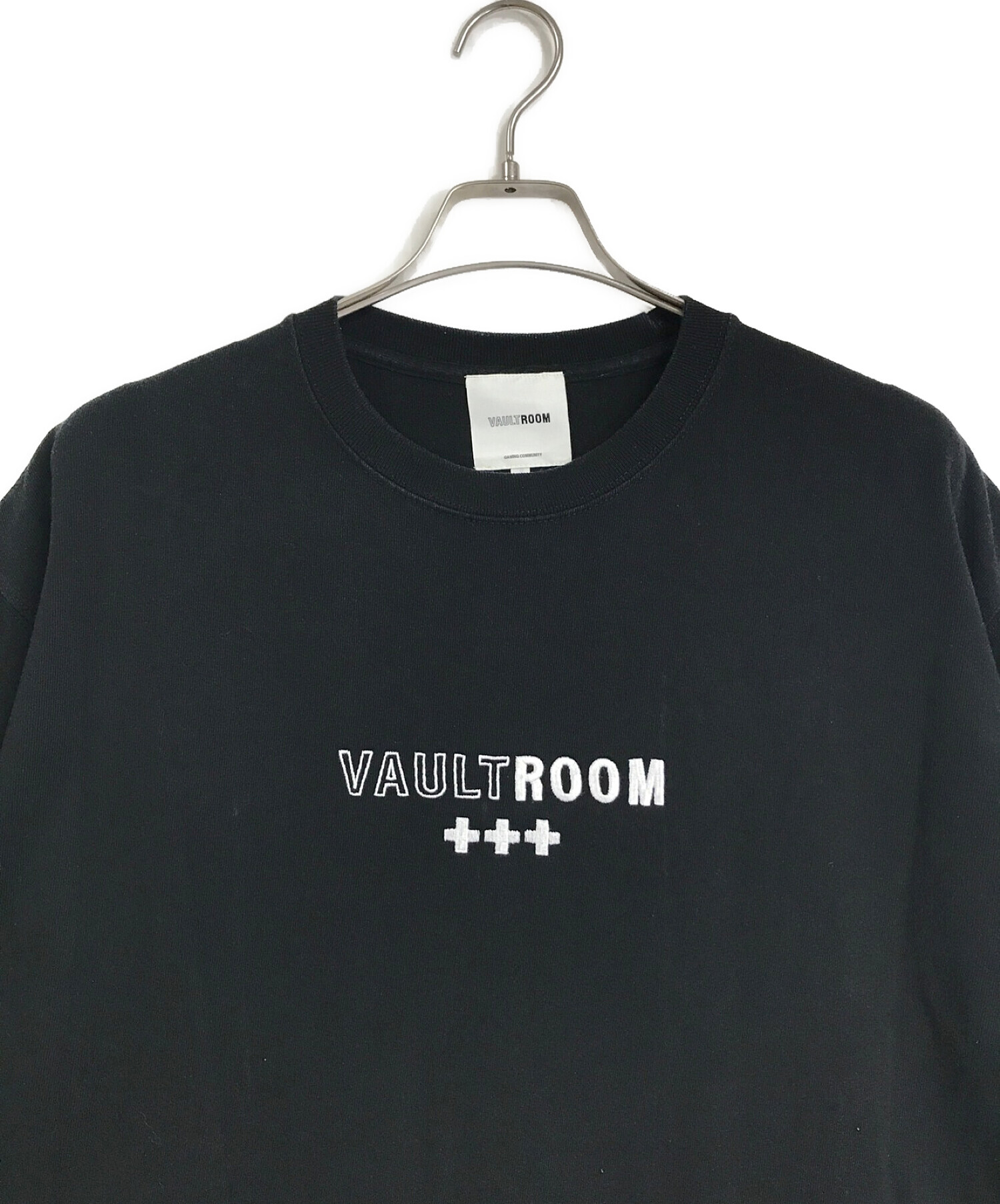 中古・古着通販】VAULTROOM (ボルトルーム) STARTEND TEE / チーキー ブラック サイズ:L｜ブランド・古着通販  トレファク公式【TREFAC FASHION】スマホサイト