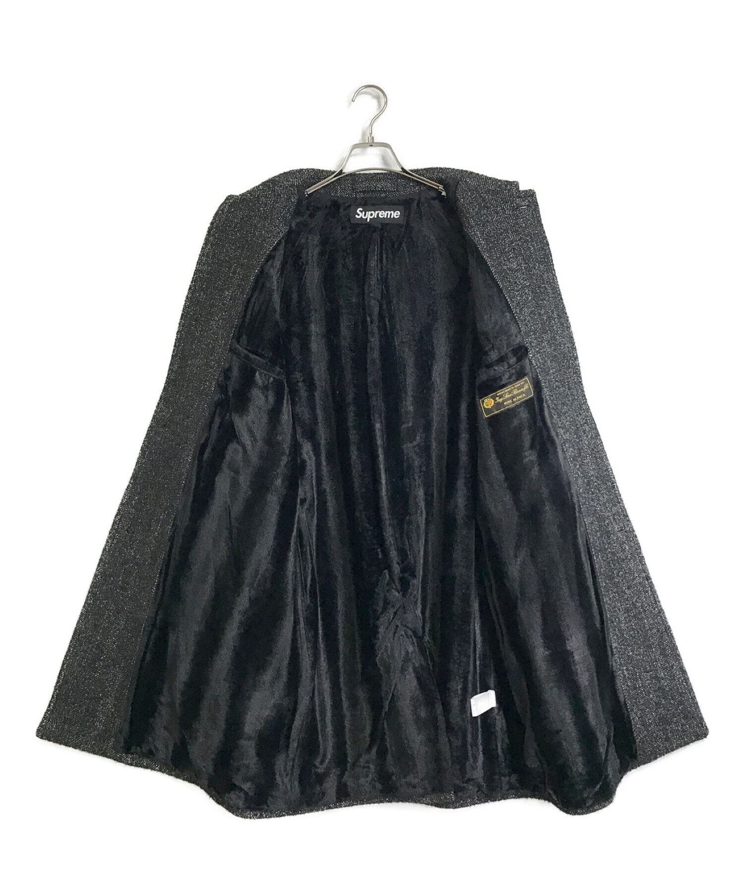 中古・古着通販】Supreme (シュプリーム) 18AW Loro Piana Wool Trench Coat ブラック  サイズ:S｜ブランド・古着通販 トレファク公式【TREFAC FASHION】スマホサイト