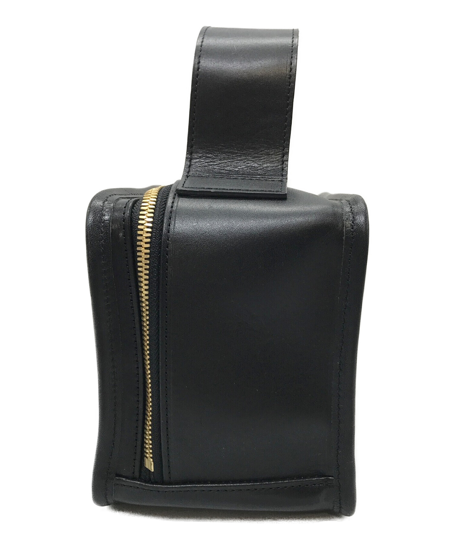 YUKARI OTA (ユカリオオタ) Leather Mini Book Bag ブラック サイズ:実寸参照