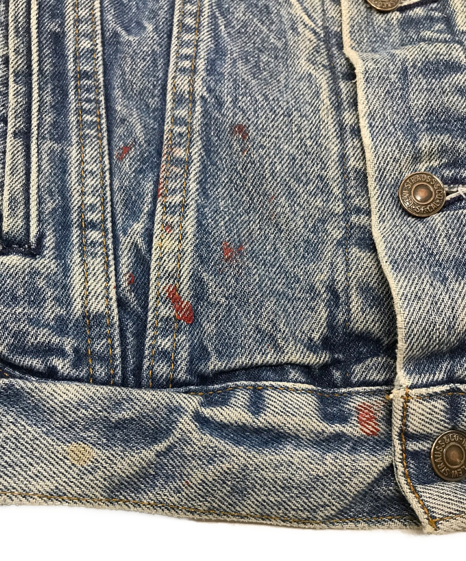 中古・古着通販】LEVI'S (リーバイス) 70506リメイクワッペンデニム