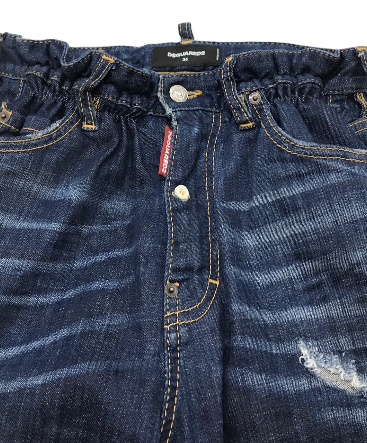 中古・古着通販】DSQUARED2 (ディースクエアード) デニムパンツ